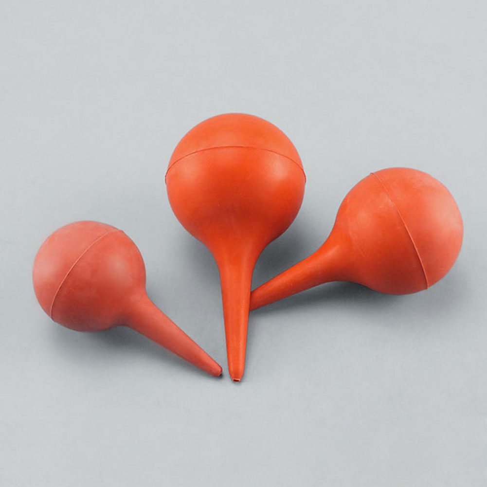 ADAMAS-BETA Lab Rubber Ear Washing Ball Auricular Bulb 30ml 60ml 90ml Syringe Bulb Cleaner Sucking Blowing Balloon