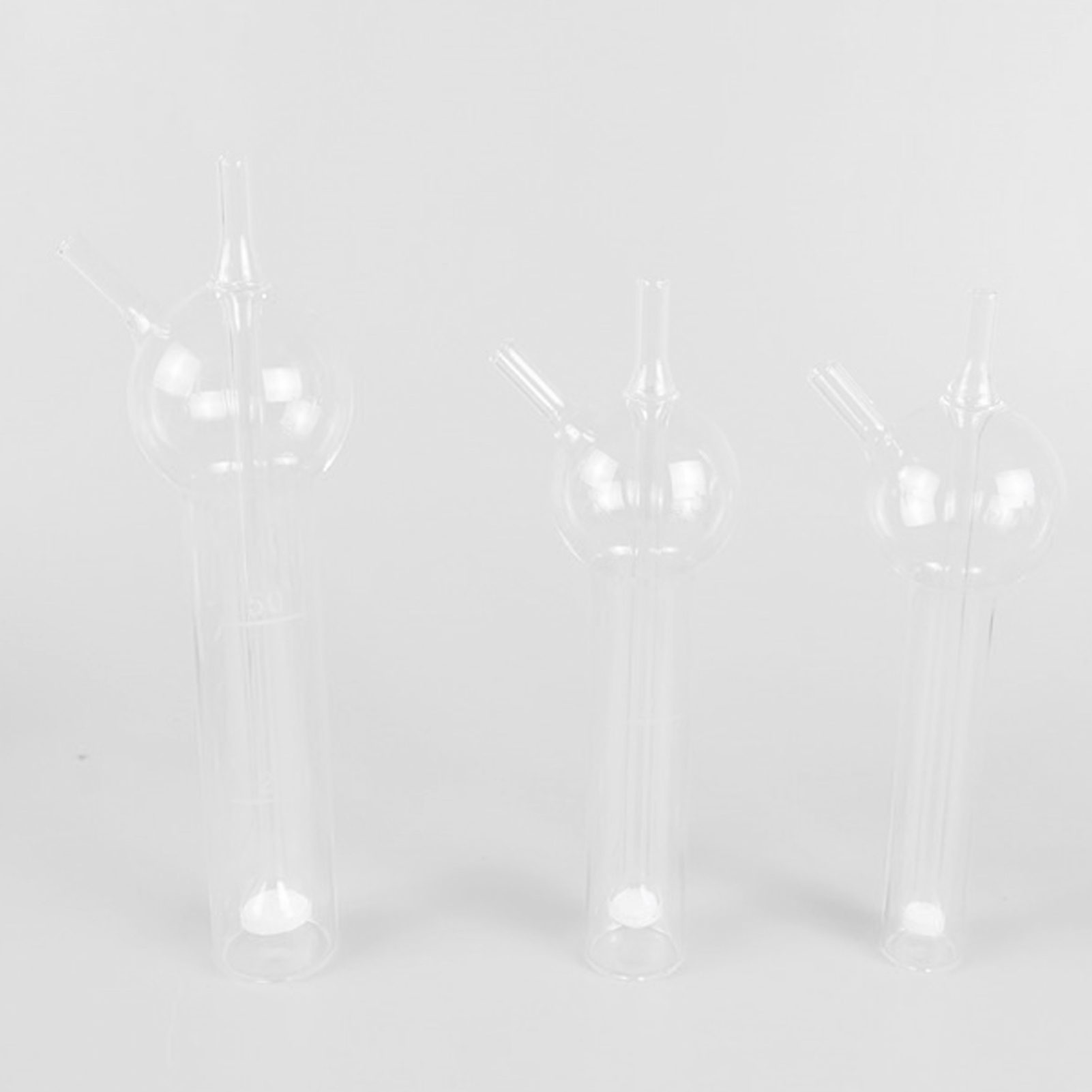 ADAMAS BETA Straight Porous Plate Glass Sulfur Dioxide Absorption Bottle 10-125ml Transparent/Brown Laboratory Bubble Sampling Bottle