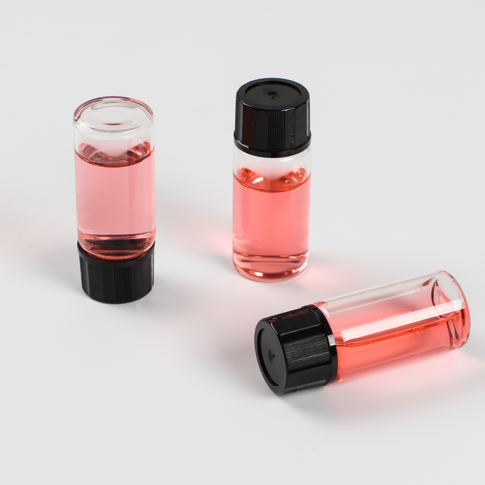 ADAMAS BETA Wholesale Laboratory Sample Bottles PP Cover with PE Gasket 2-120ml Brown/Transparent Glass Reagent Storage Bottle Lab Vials