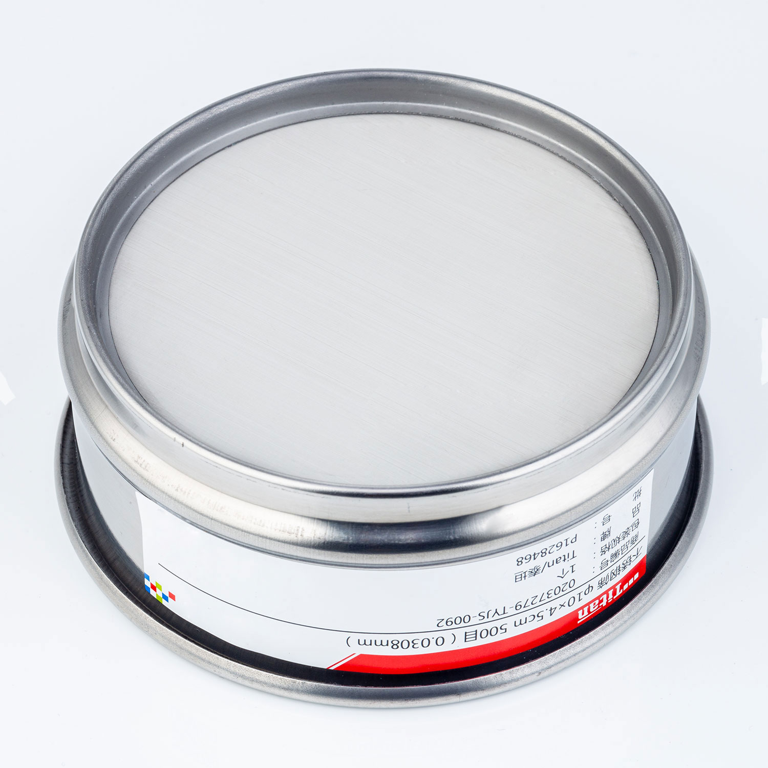 Wholesale φ10×4.5cm 500 Mesh 304 Stainless Lab Sieves Economy Test Sieve 304 Stainless Steel Wire Cloth（0.0308mm）