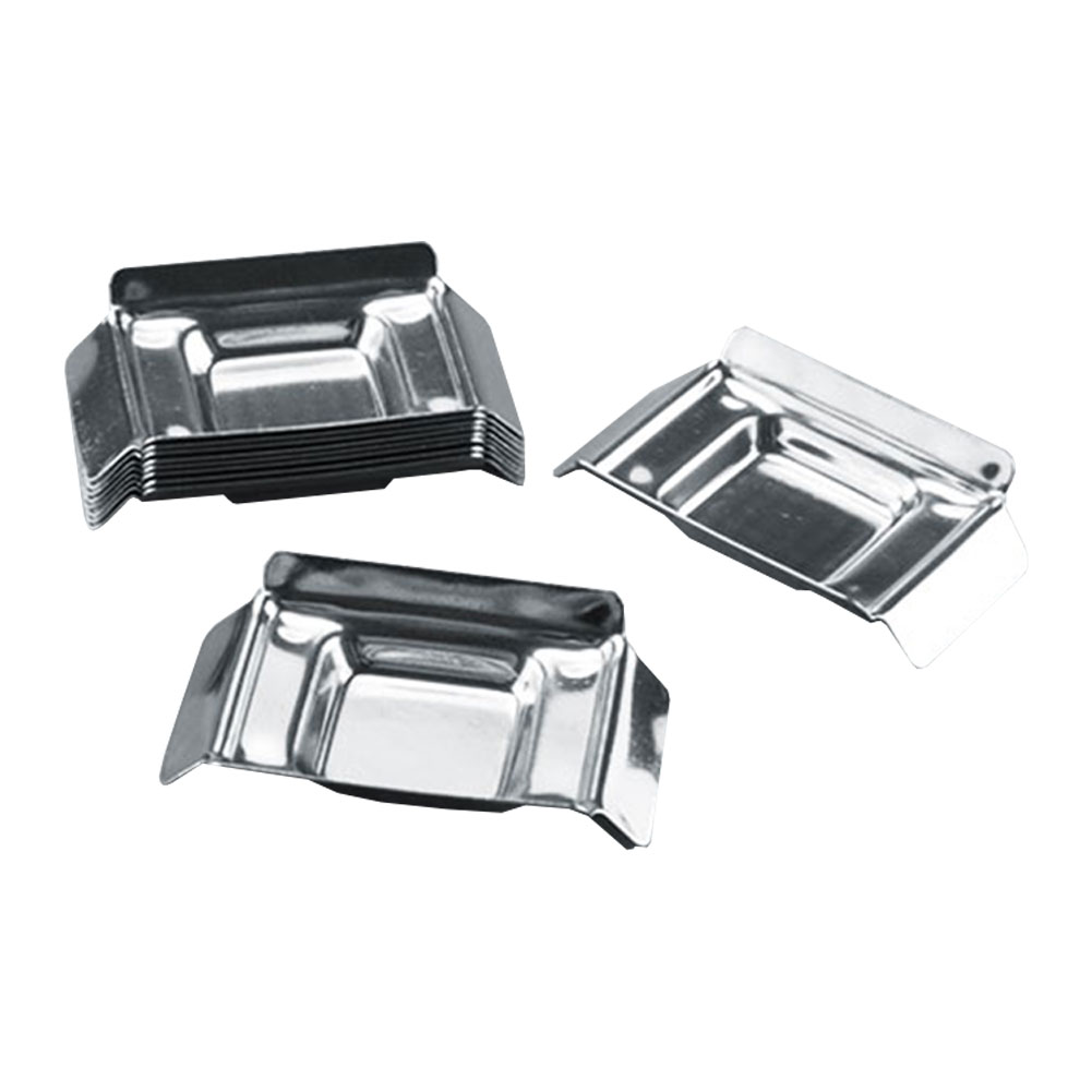 ADAMAS BETA 10pcs Reusable Embedded Box Frame Stainless Steel Bottom Formwork Paraffin Section Film/Tissue Sample Bottom Mold Biological Experiment