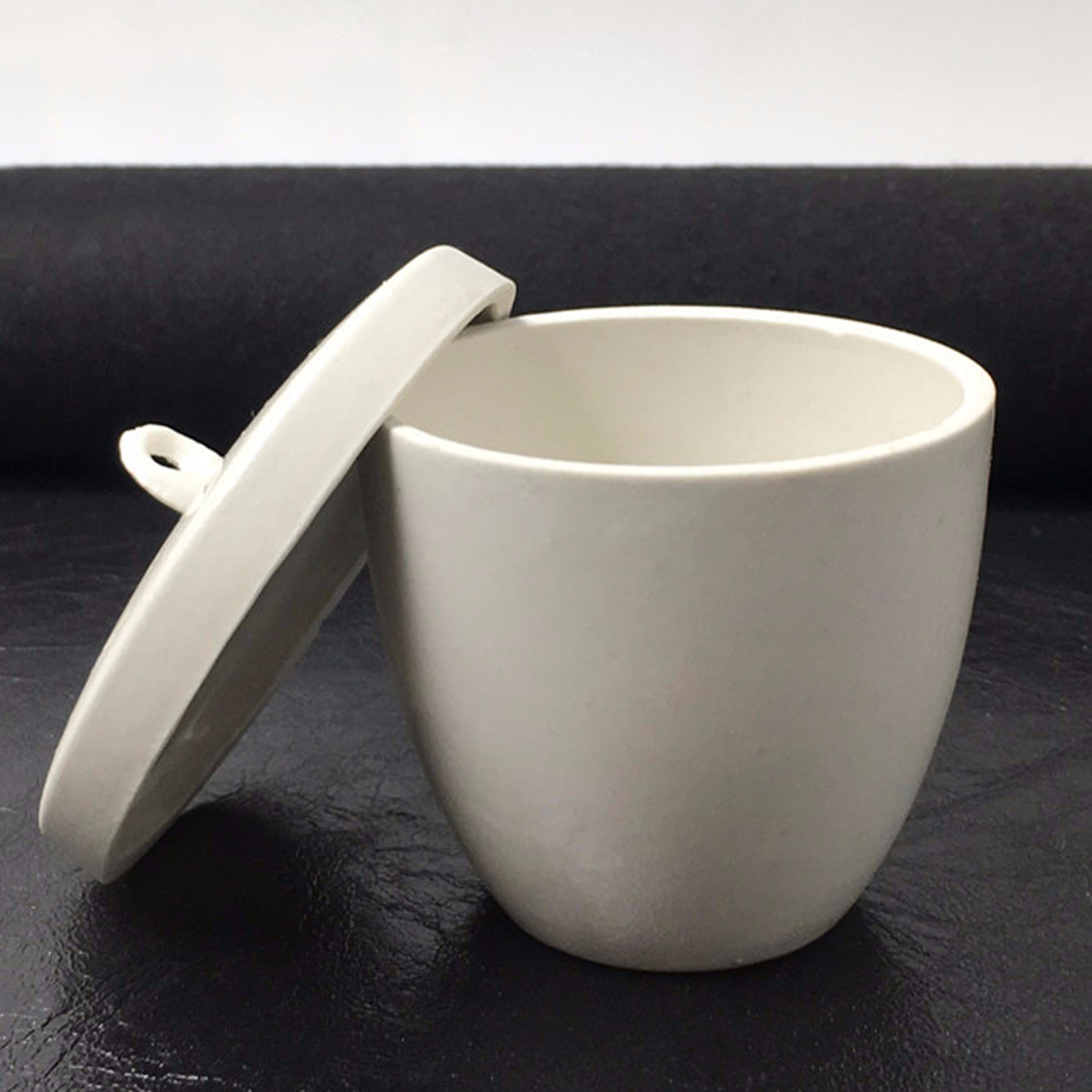 ADAMAS BETA Laboratory Ceramic Crucible Set with 200-600mm Round Electroplating Crucible Pliers 5-300ml Crucible Tong for Melting Casting Experiment