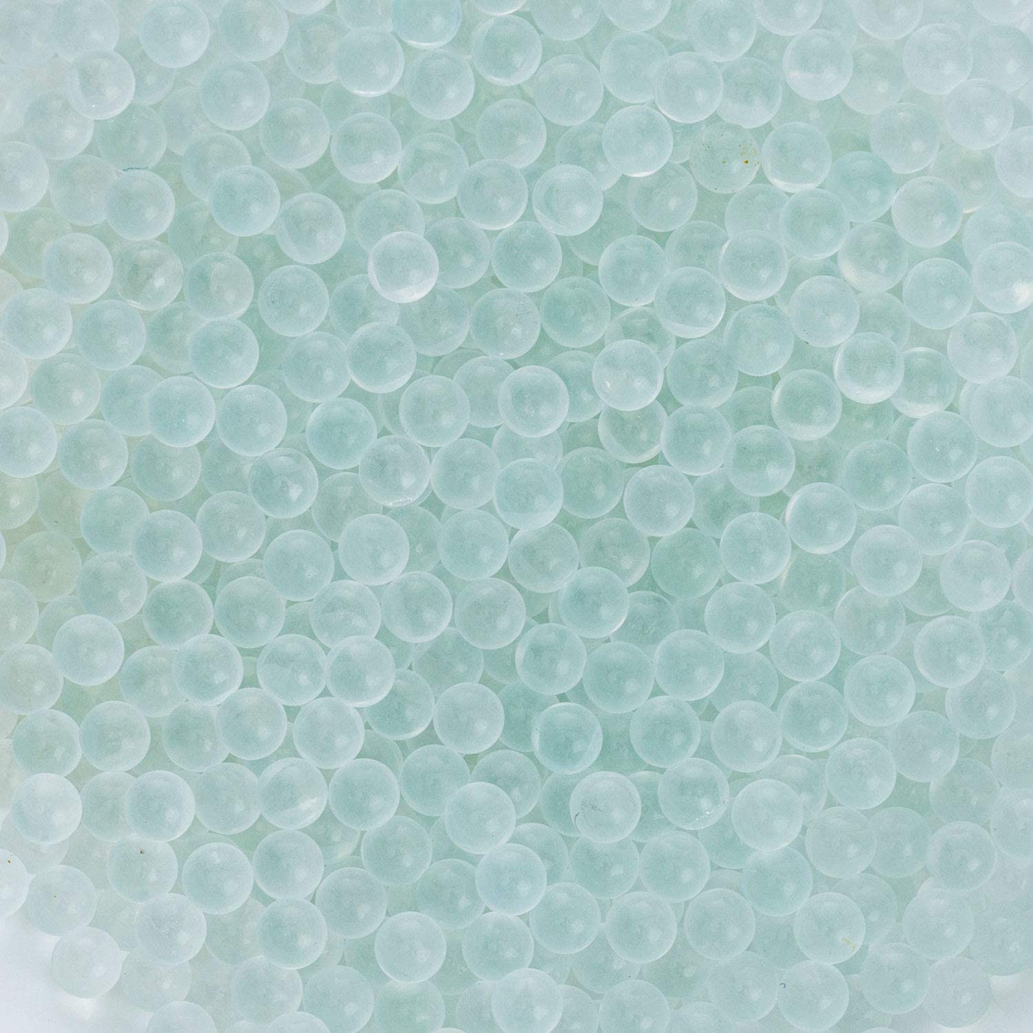 ADAMAS BETA Wholesale 1000pcs/Bag Solid Round Clear Glass Boiling Stones Beads, Diameter 1mm-6mm Anti-Riot Boiling Glass Bead