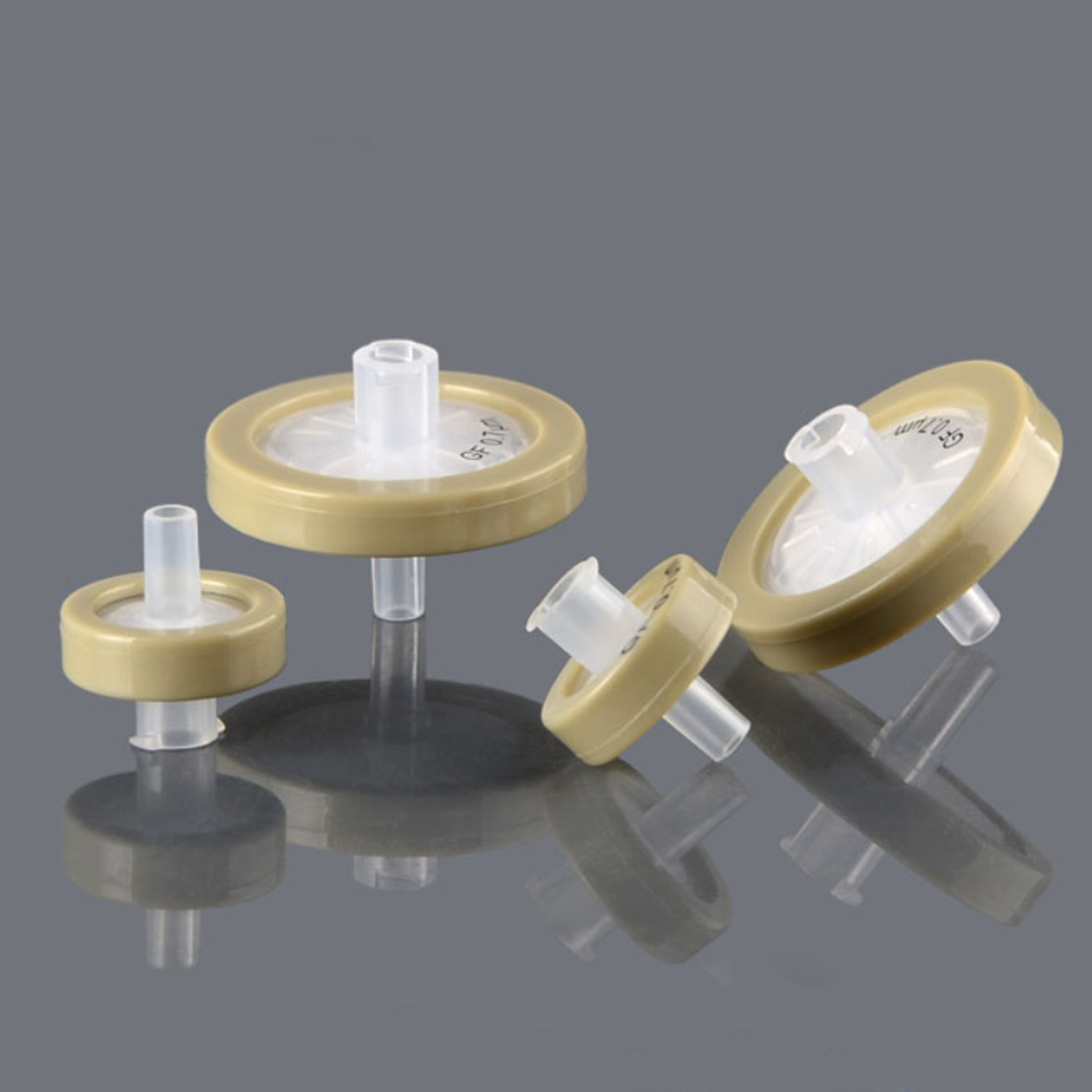 ADAMAS BETA 100pcs Lab GF 0.7um 1.0um Syringe Needle Filter with Glass Fiber Filter Membrane Diameter 13mm 25mm for Laboratory Filtration