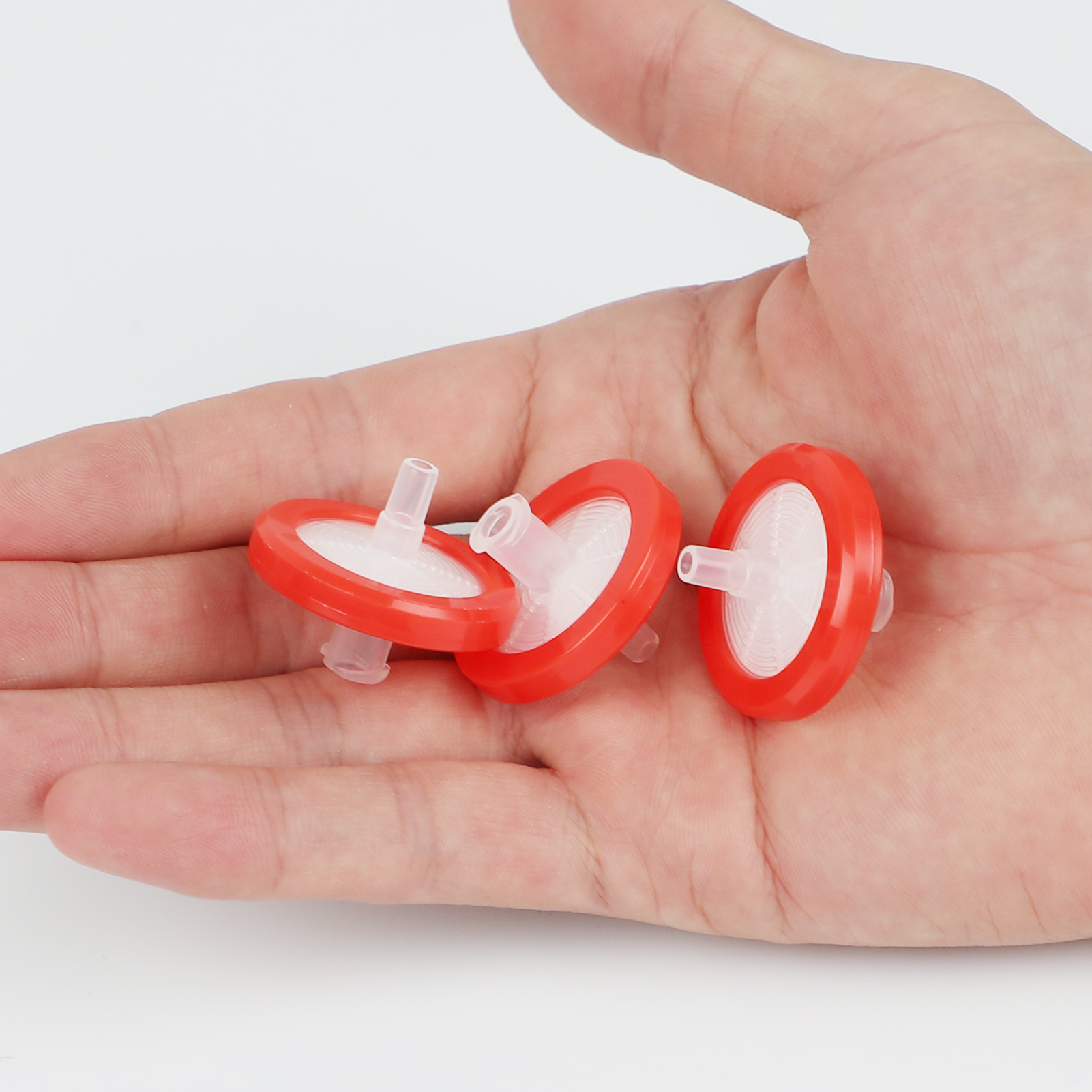 ADAMAS-BETA 15-100pcs PP Sterilized Needle Filter 0.22um 0.45um MCE Disposable Individual Package Syringe Filter Lab Experiment Accessories