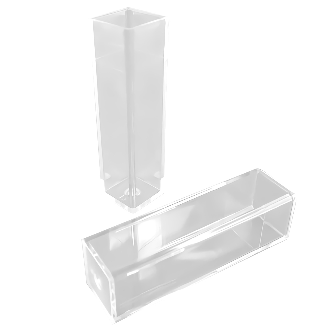 ADAMAS-BETA Wholesale Lab Stackable Disposable Plastic Cuvette Optical Path 10mm Laboratory PS Cuvette 1.5ml 4.5ml without Cover