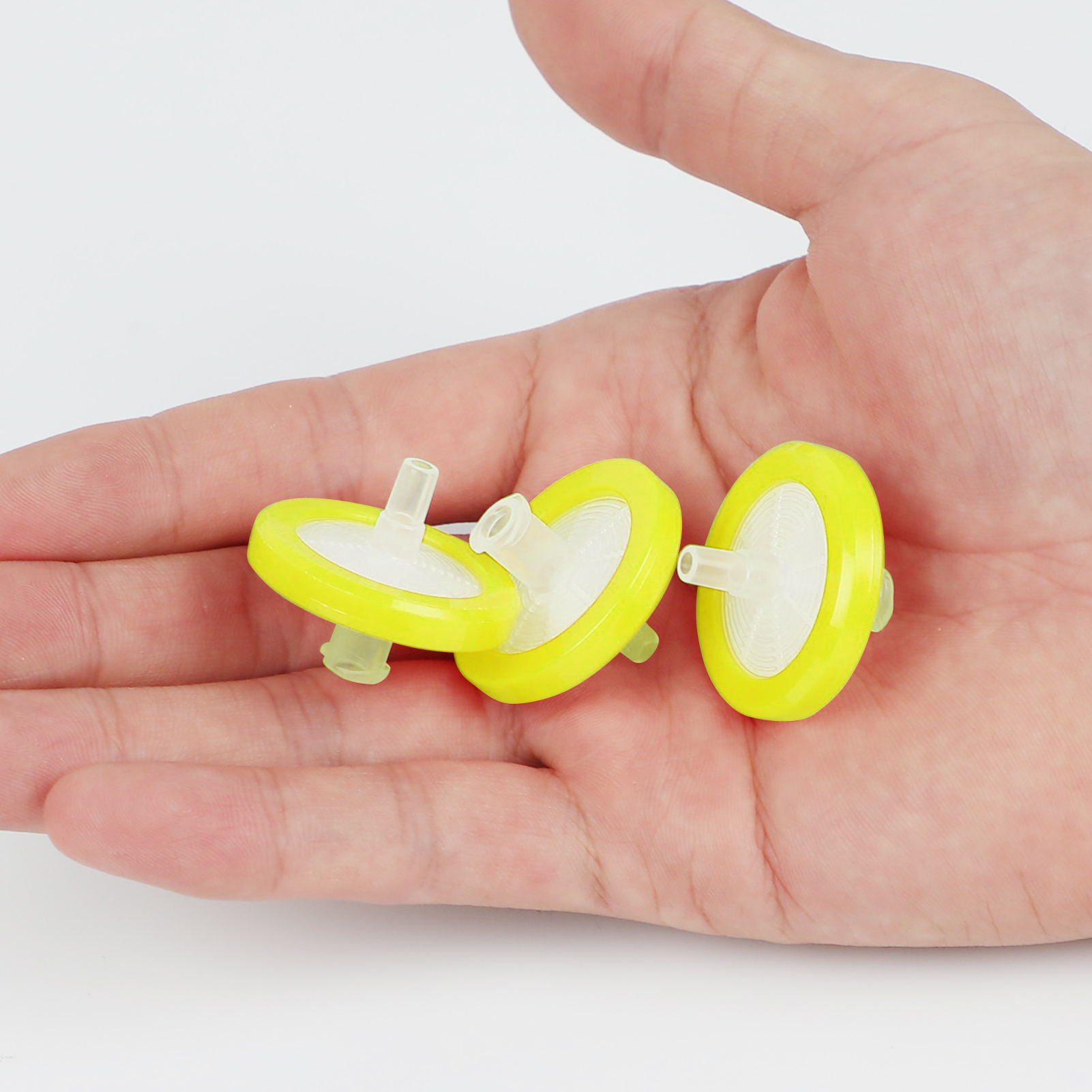 ADAMAS-BETA 15-100pcs PP Sterilized Needle Filter 0.22um 0.45um MCE Disposable Individual Package Syringe Filter Lab Experiment Accessories