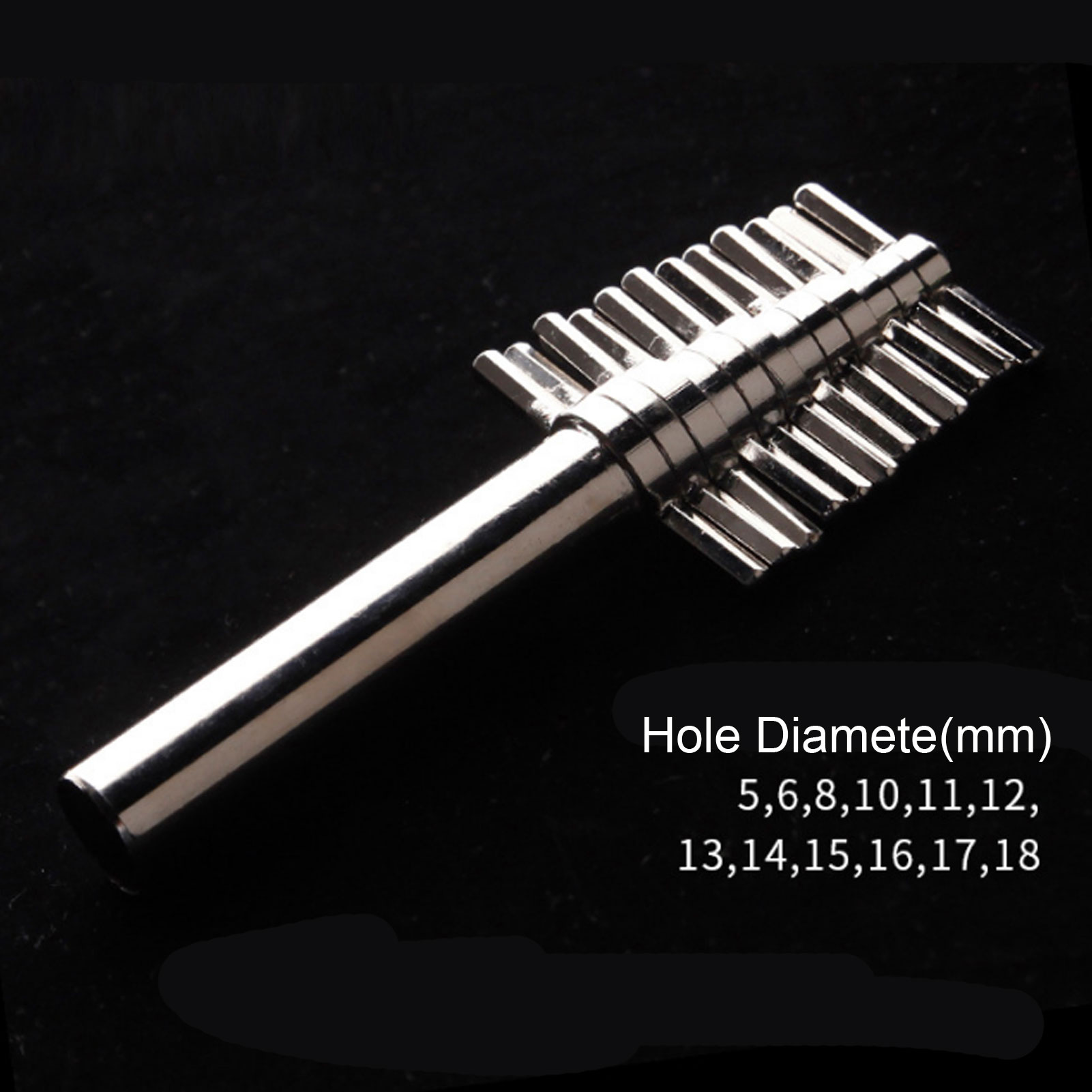 ADAMAS-BETA Lab Manual Hole Puncher Drill for Laboratory Rubber Stopper Cutter Metal Durable Rubber-Plug Drilling Tool