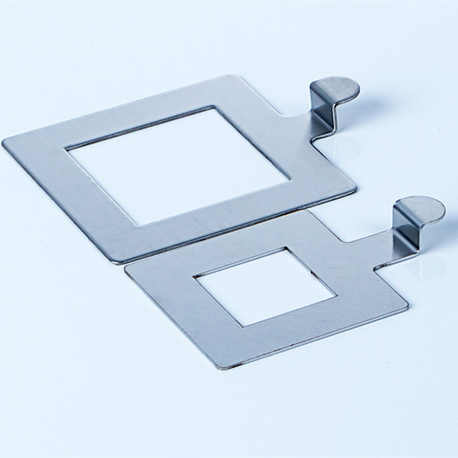 ADAMAS BETA Lab Stainless Steel Specification Plate with Straight/Curved Handle Sampling Plate Cellular Microorganism Surface Coating Board