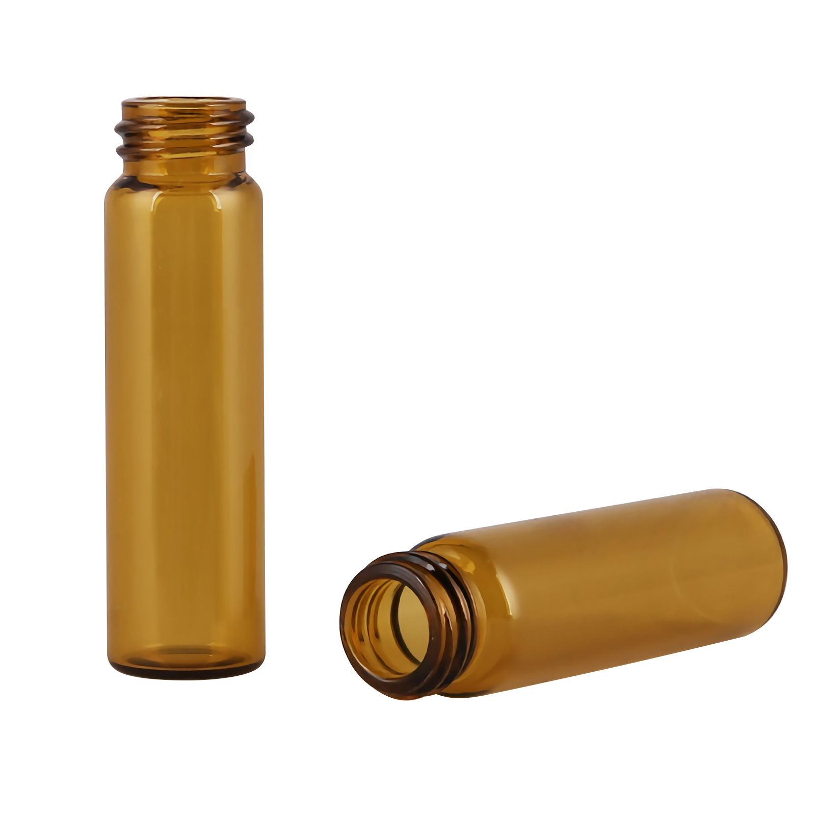 ADAMAS BETA Wholesale 100pcs Sample Laboratory Glass Reagent Storage Bottle 4ml 10-60ml Screw Mouth Scaleless Sample Bottles