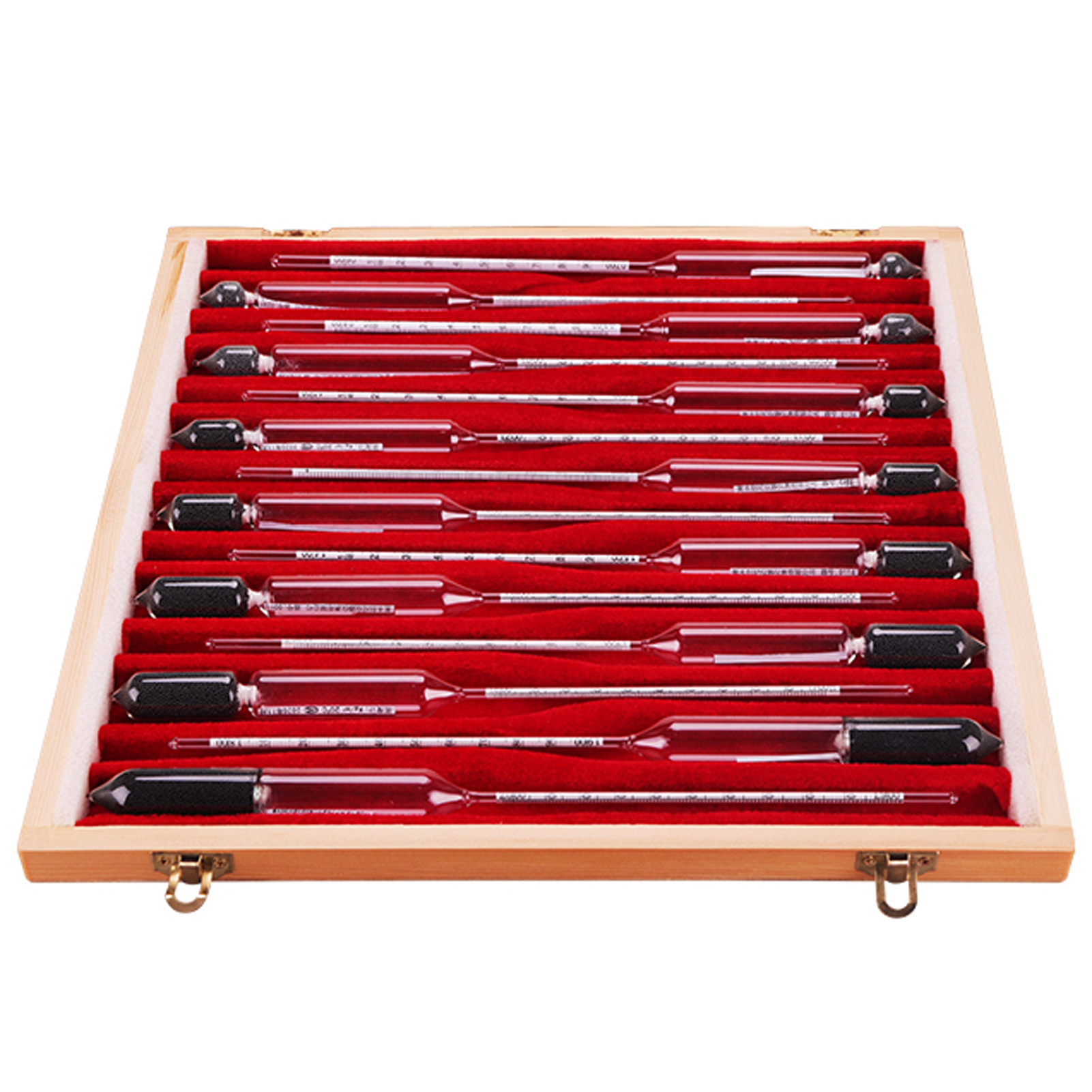 ADAMAS BETA Lab Glass Densitometer High Precision Hydrometer 0.6-2.0g/ml Liquid Concentration Measurement Experiment Common Laboratory Device