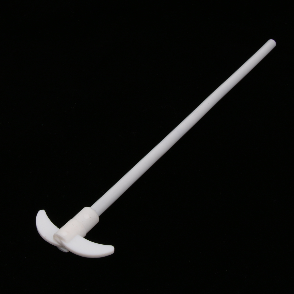 ADAMAS-BETA Teflon Stirring Rod Laboratory PTFE 250-600mm Manual Stirring Paddle with Adjustable Blade Potstick Mixing Shaft