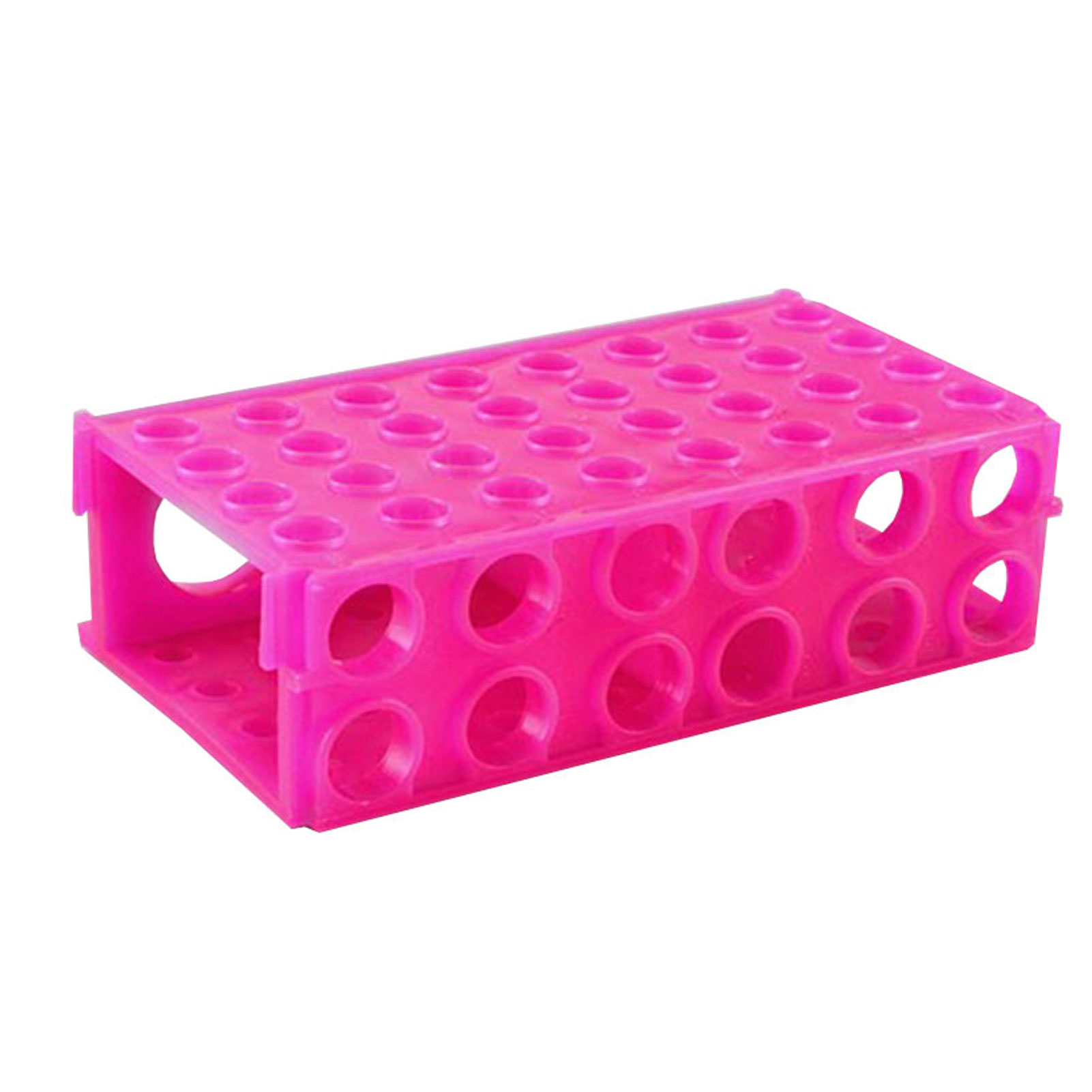 ADAMAS BETA PP Multi-Purpose Test Tube Rack 80-Well Four-sided Detachable Centrifuge Tube Stand Laboratory Cryovials Storage Holder