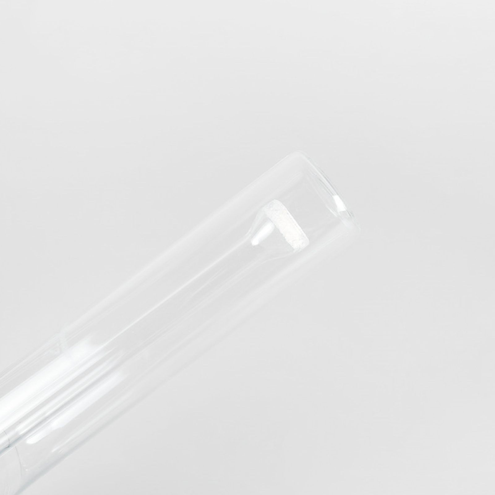 ADAMAS BETA Straight Porous Plate Glass Sulfur Dioxide Absorption Bottle 10-125ml Transparent/Brown Laboratory Bubble Sampling Bottle