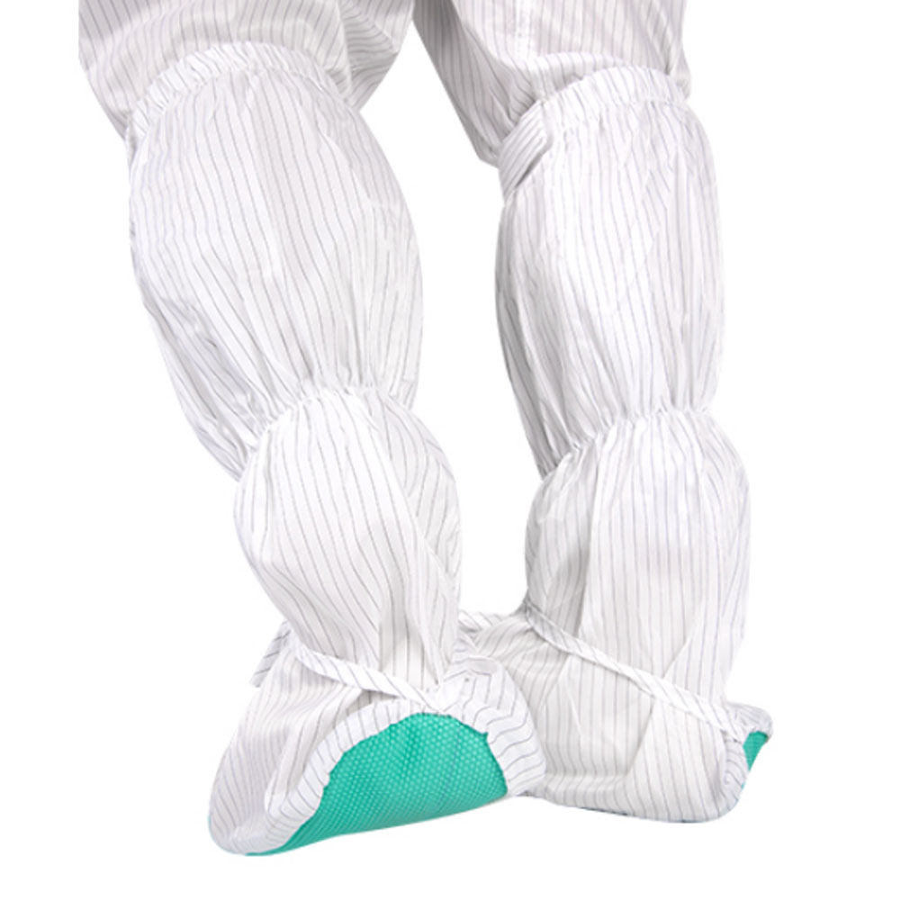 ADAMAS BETA 1 Pair Laboratory Anti-static Long Tube Boots Soft Sole Dustproof Sterilizable Cleaning Shoes for GMP Clean Workshop