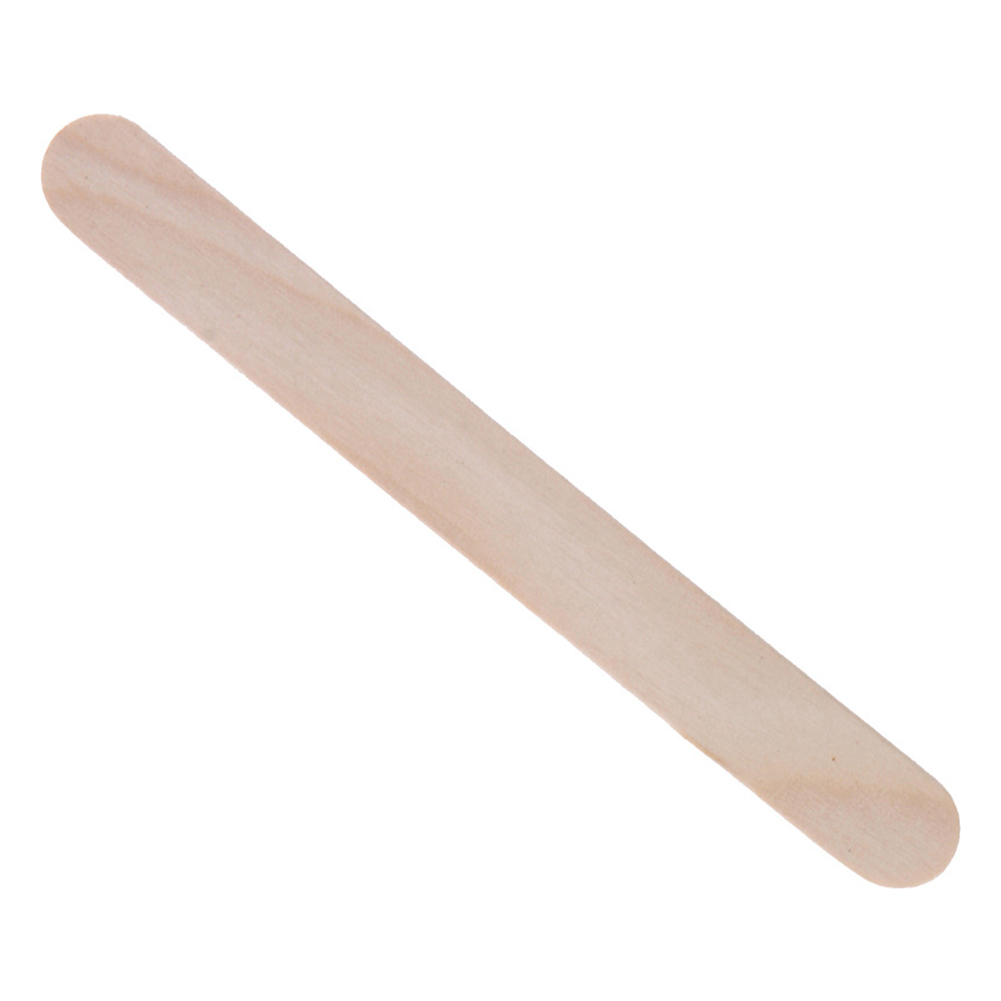 100pcs Wooden Tongue Depressor Disposable Beauty Bar Women Body Hair Removal Sticks Body Spa Spatulas Waxing Wax Medical Stick