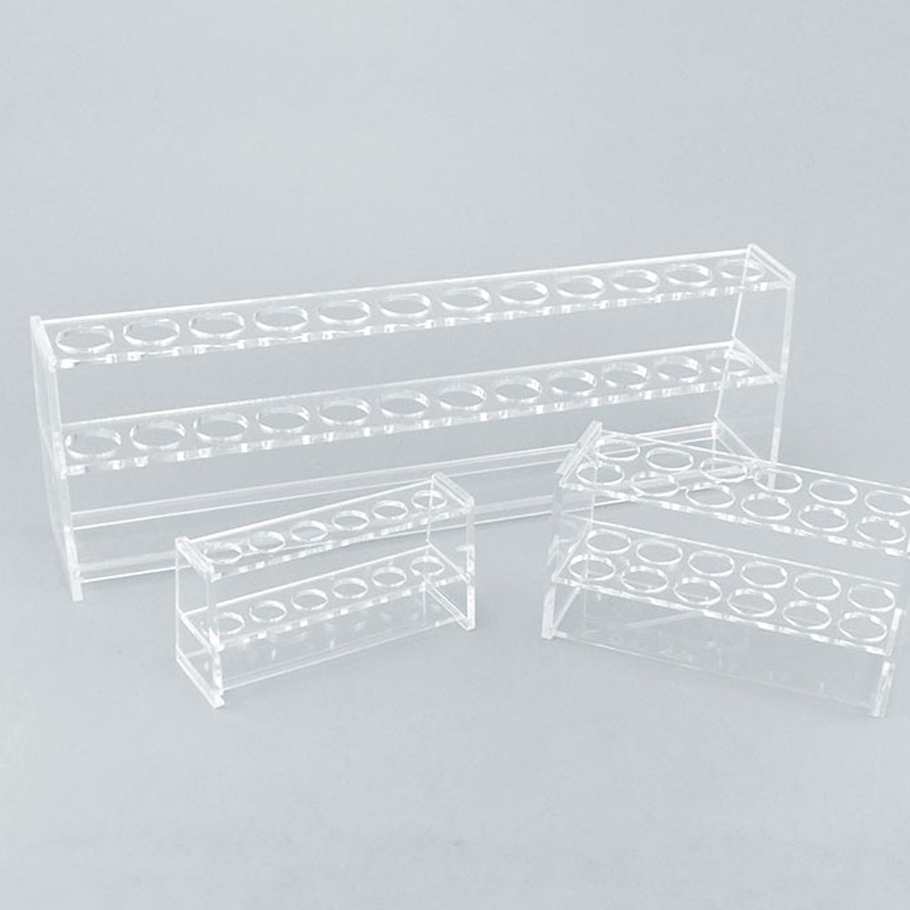 ADAMAS BETA Organic Glass Colorimetric Pipe Rack 6-Well 12-Well 10-100ml Laboratory Plexiglass Test Tube Holder Colorimetric Tubes Stander