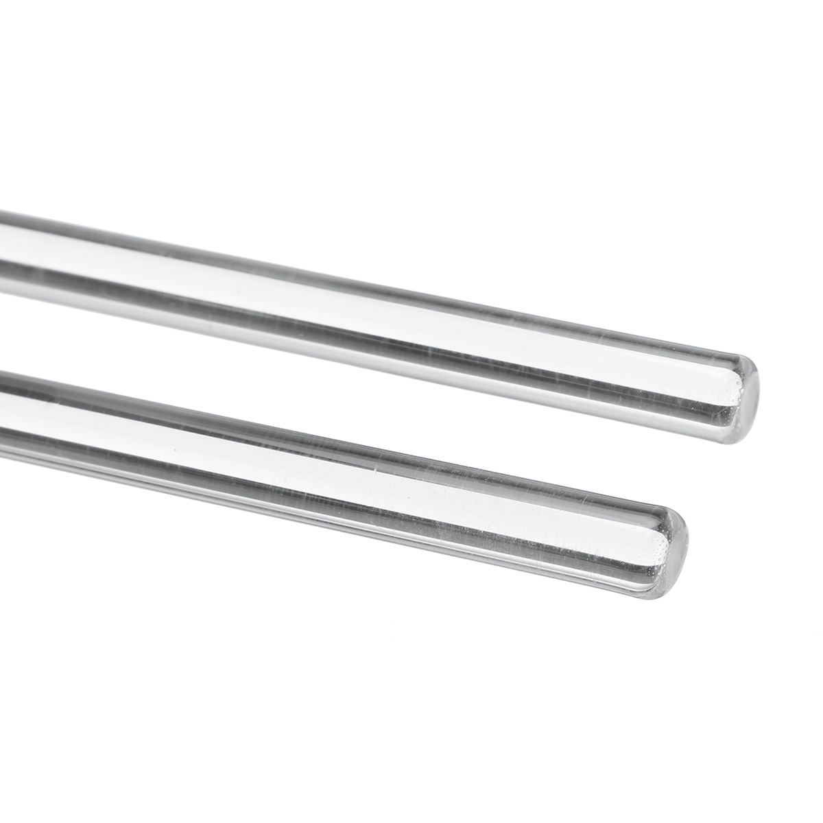 ADAMAS-BETA Lab Glass Stirring Rod Cylindrical Sturdy Uniform thickness Clear Laboratory Mixing Stick 200mm 300mm