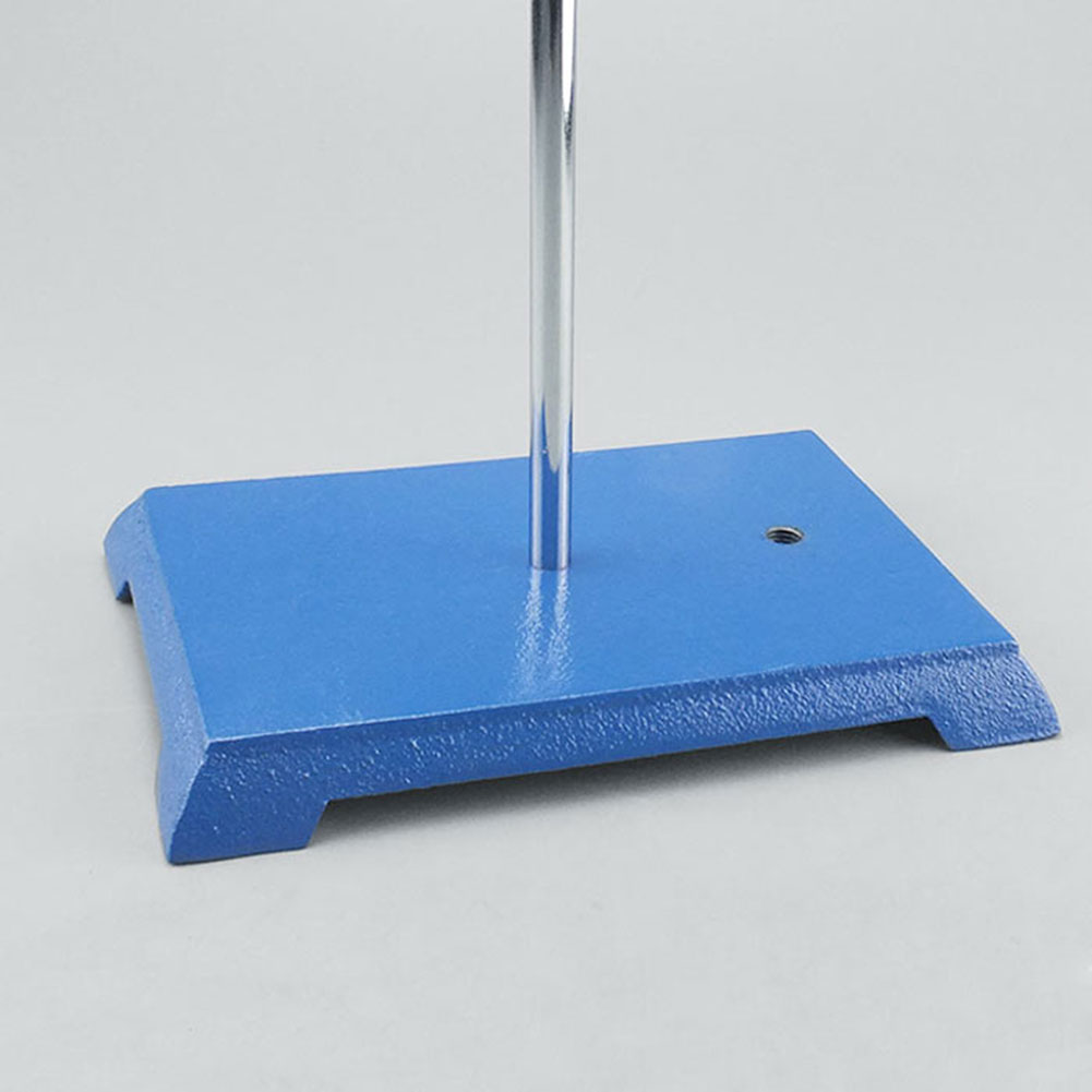 ADAMAS-BETA Lab Iron Frame Platform Set Beaker Clamp Iron Ring Cross Clips 40-70cm Metal Pole Height for Heating Experiment