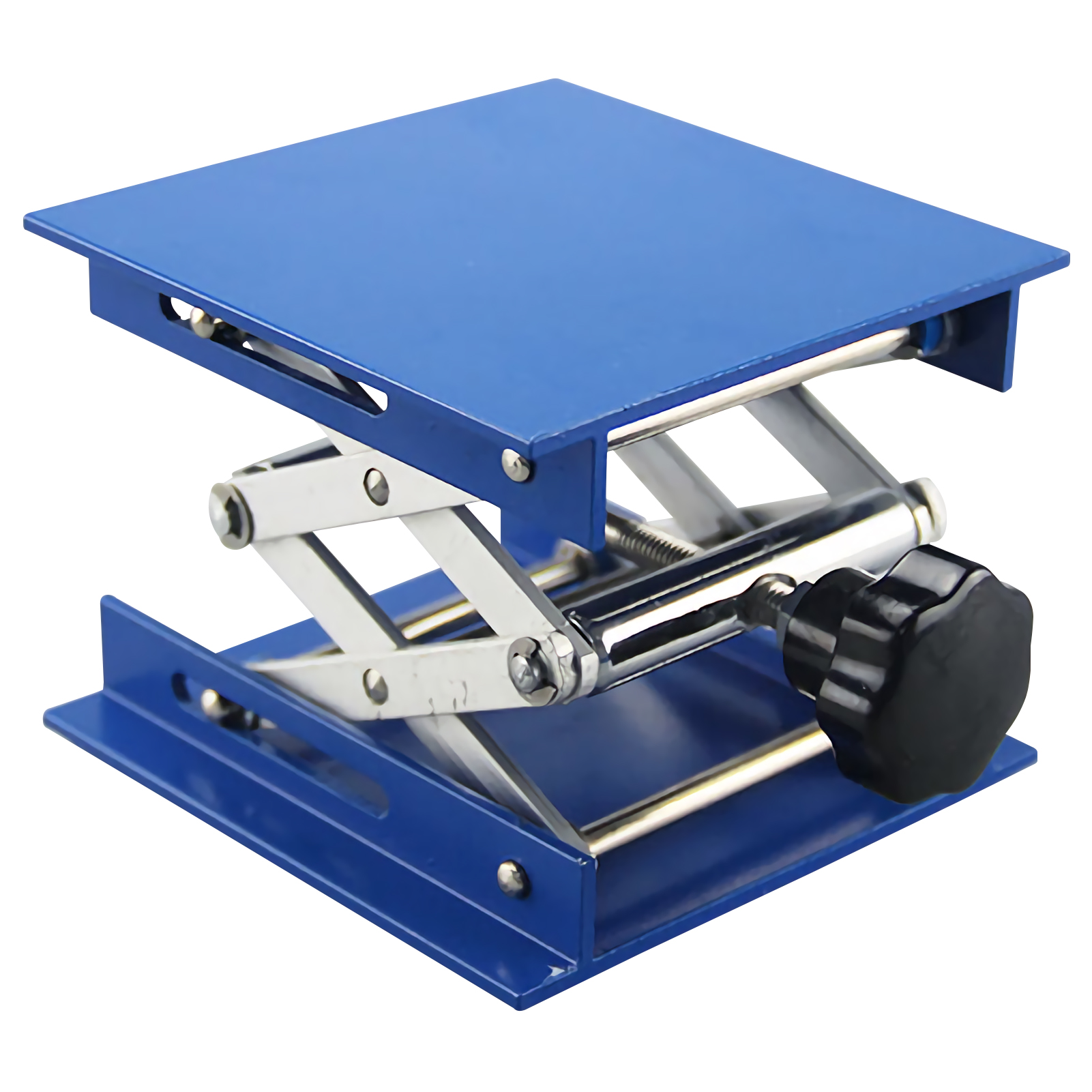 ADAMAS BETA Multifunction Lifting Table Manual Metal Laboratory Height Adjustment Rack for Woodworking/Engraving Stand Holder Platform Benches