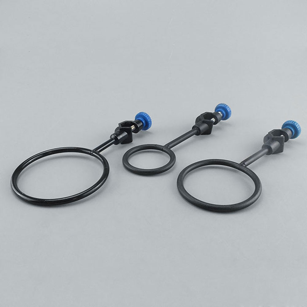  ADAMAS-BETA Iron Support Ring Iron Frame Platform Black Baking Varnish Holder Circle 50-90mm Closed Heating Ring