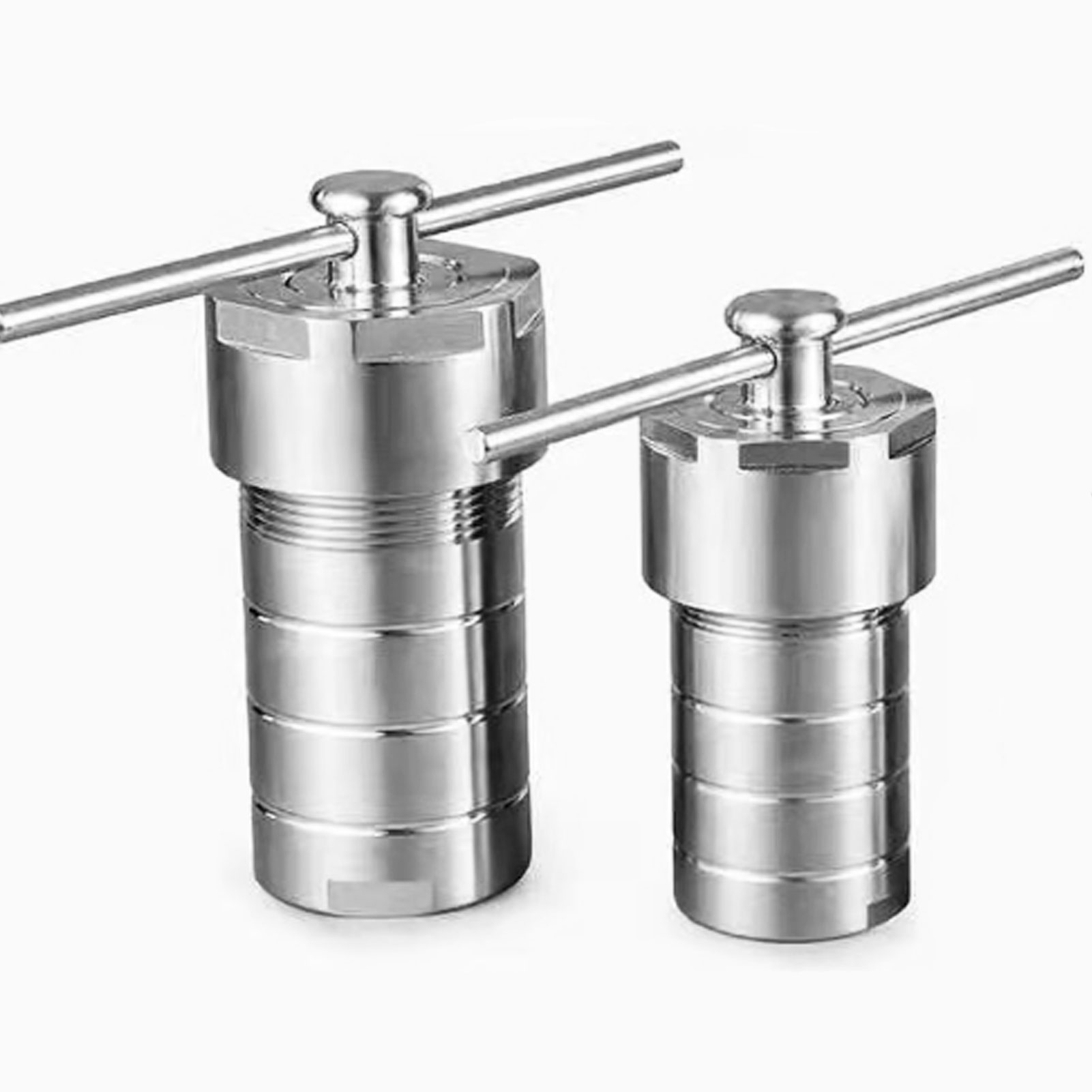 ADAMAS-BETA Hydrothermal Synthesis Kettle 304 Stainless Steel Shell Without Lining 25-500ml for Laboratory Insoluble Substance Decomposition Experiment