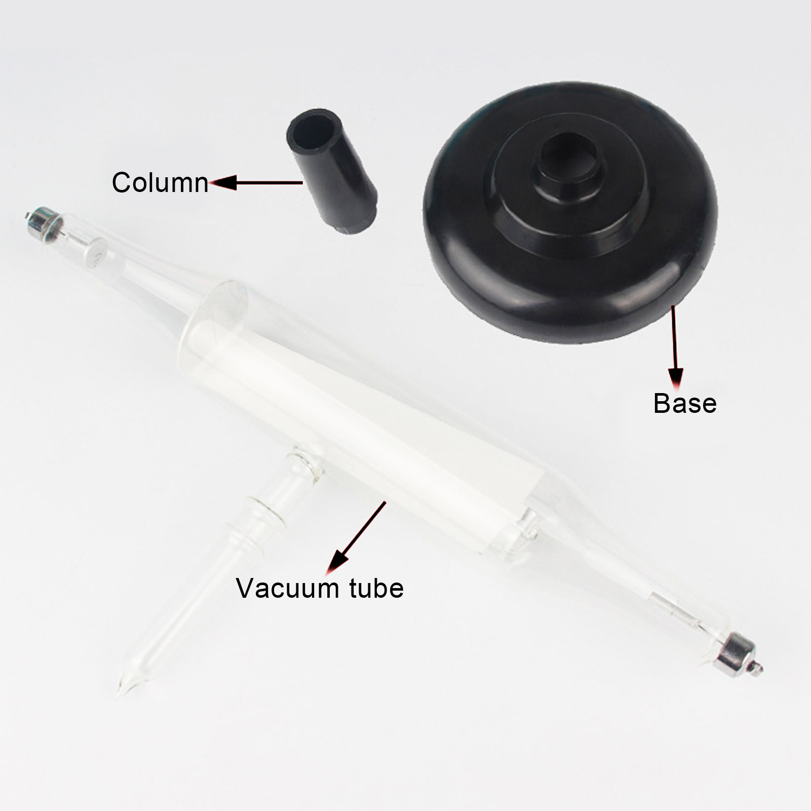 ADAMAS-BETA Laboratory Supplies Cathode Ray Tube Glass Magnetic Effect Tube Electrostatic Effect Tube Physical Experimental Equipment Apparatus