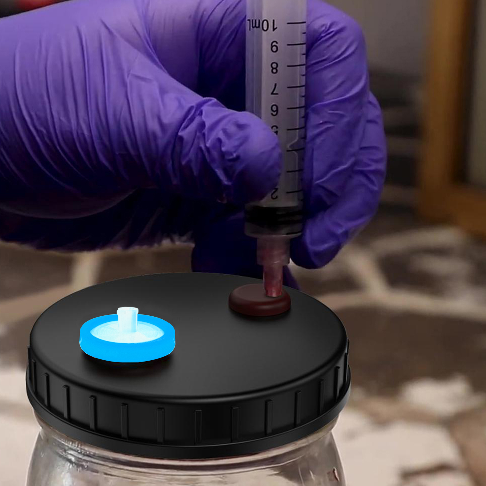 15-100pcs Sterilized Needle Filter PVDF 0.1um 0.22um 0.45um Disposable Individual PP Syringe Filters Lab Experiment Accessories