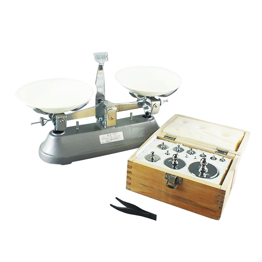 ADAMAS BETA Rack Balance Pharmaceutical Mechanical Tray Balance 100-5000g Laboratory Teaching Student Scale with Weights Tweezers