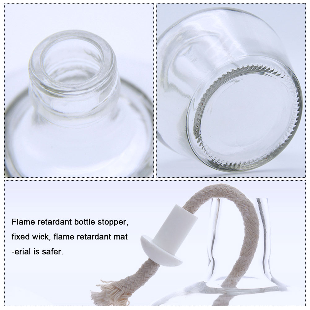 ADAMAS-BETA 11pcs Lab Glass Alcohol Lamp Set 150ml Wick Funnel 2ml Dropper Beaker for Heating Experiment