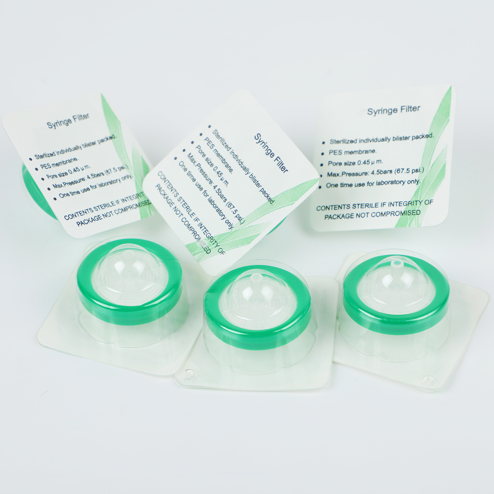 ADAMAS-BETA Syringe Filter Sterile PES Hydrophilic Filtration Sterile PES Membrane Individually Packed