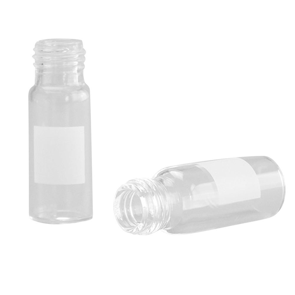 ADAMAS BETA Wholesale 100pcs Inlet Sample Bottles Laboratory Glass Reagent Storage Vials 2ml Screw Mouth 8-425 9-425 Sample Bottles with Writing Lable