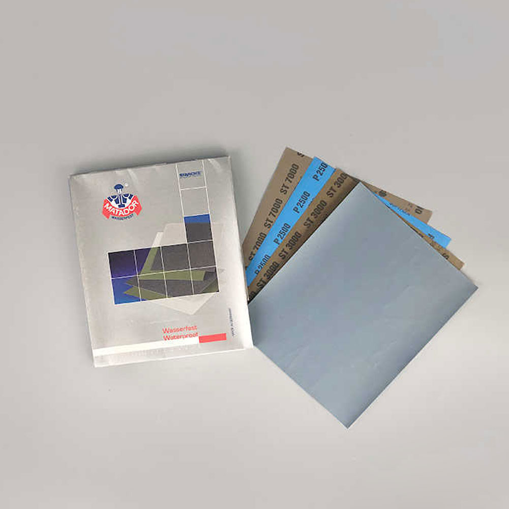 ADAMAS BETA Special Abrasive Paper for Metallography Black Silicon Carbide 230x280mm P80-P7000 Mesh for Polishing/Grinding Sandpaper(Pack of 50)