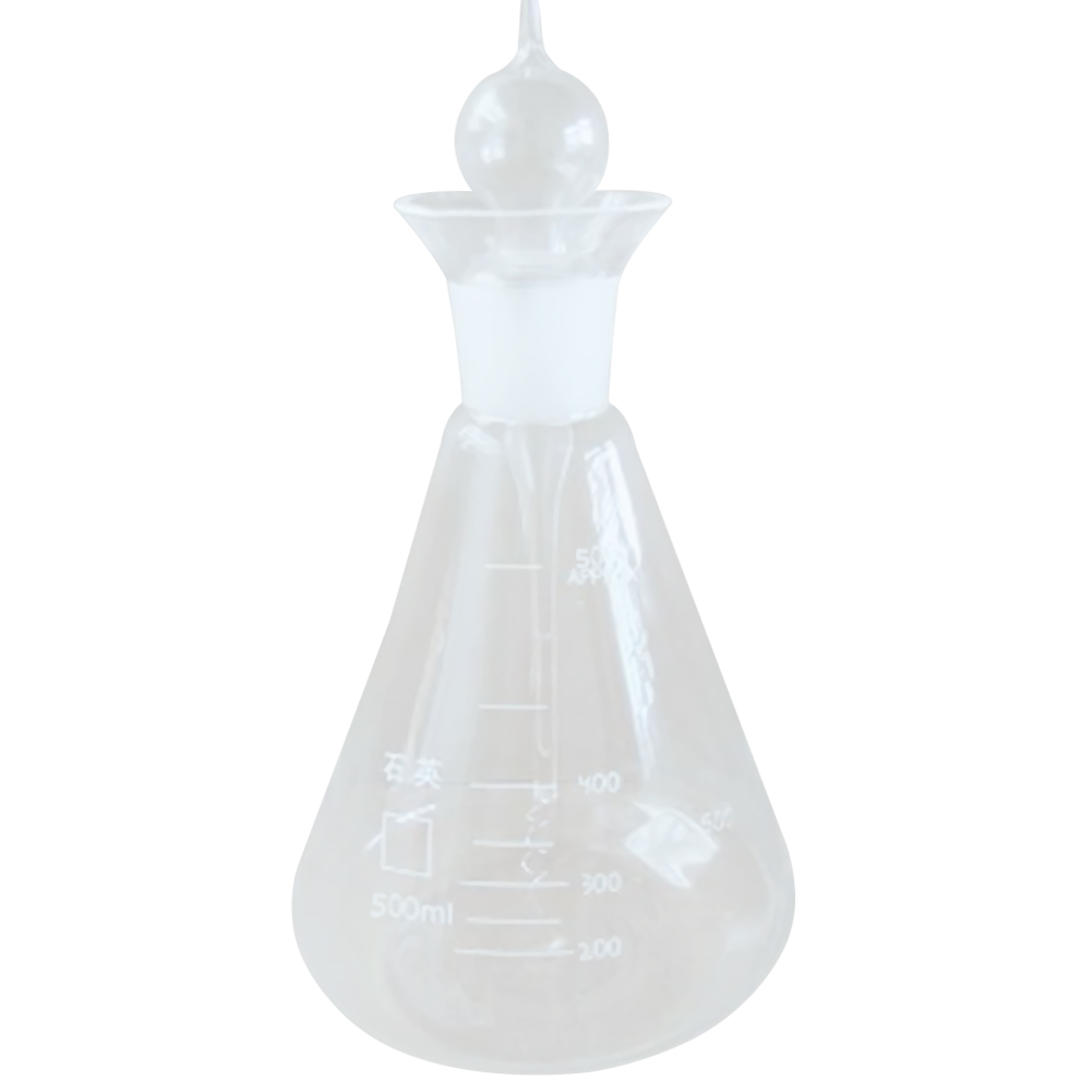 ADAMAS BETA Glass Oxygen Combustion Cylinder Laboratory Quartz Conical Flask with Platinum Wire Triangle Flasks 500ml 1000ml Burning Bottle