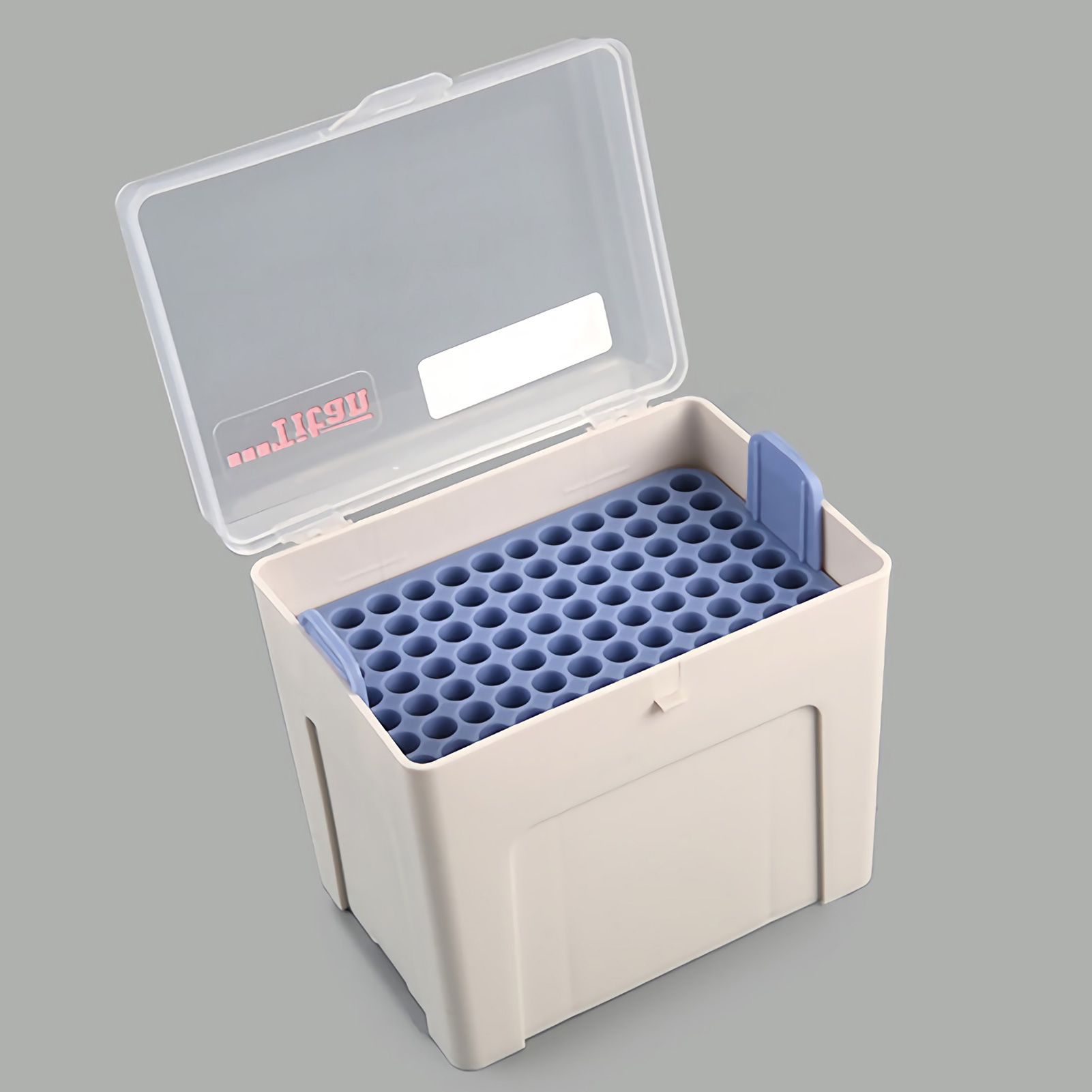 ADAMAS-BETA Laboratory PP Plastic Pipette Tips Box 96-Well 28-Well Non Sterile for 10ul 1250ul 5000ul Pipette Tips Empty Lab Pipetting Storage Box