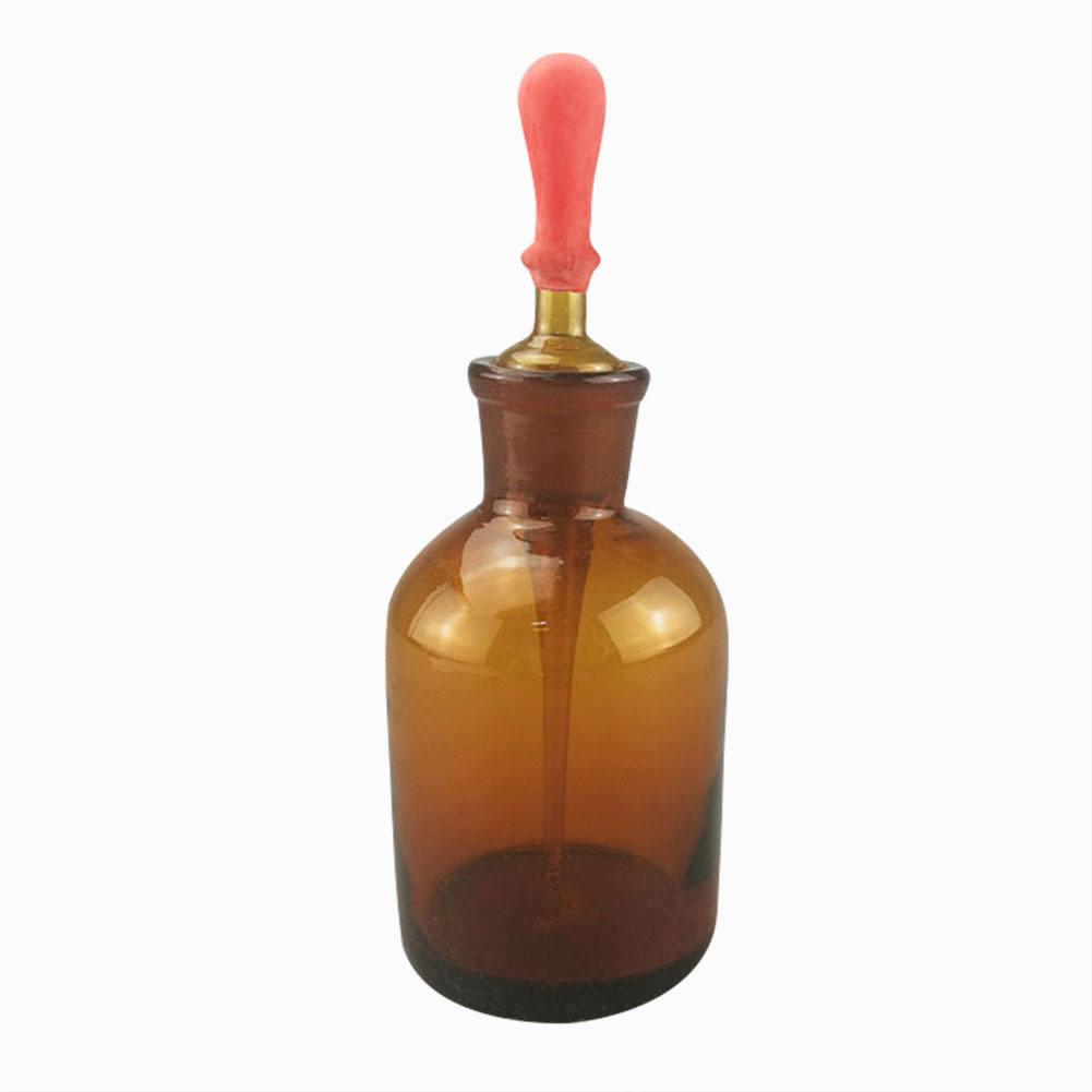ADAMAS-BETA Lab Bottle Thick-Walled Round,Plastic Straight,Dropping Bottles Iodine Flask for Lab