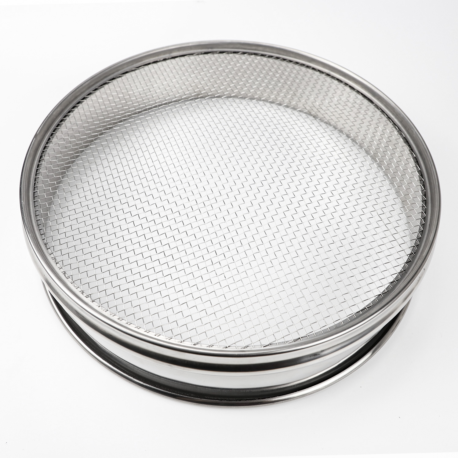 ADAMAS-BETA Lab Sieve 30cm*4.5cm Stainless Steel Mesh Screen Filter 5-2800 Mesh for Seeds/Laboratory Particulate Hierarchical Filtering