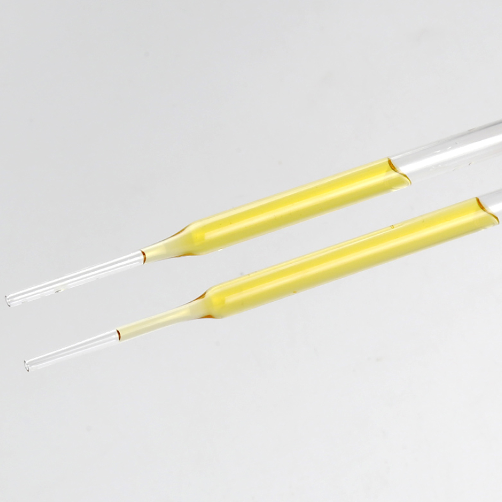 ADAMAS BETA 50pcs Straight Head Drip Tube Micro Reagent Pipette Laboratory Glass Dropper Without Rubber Cap 90mm 120mm 160mm 200mm