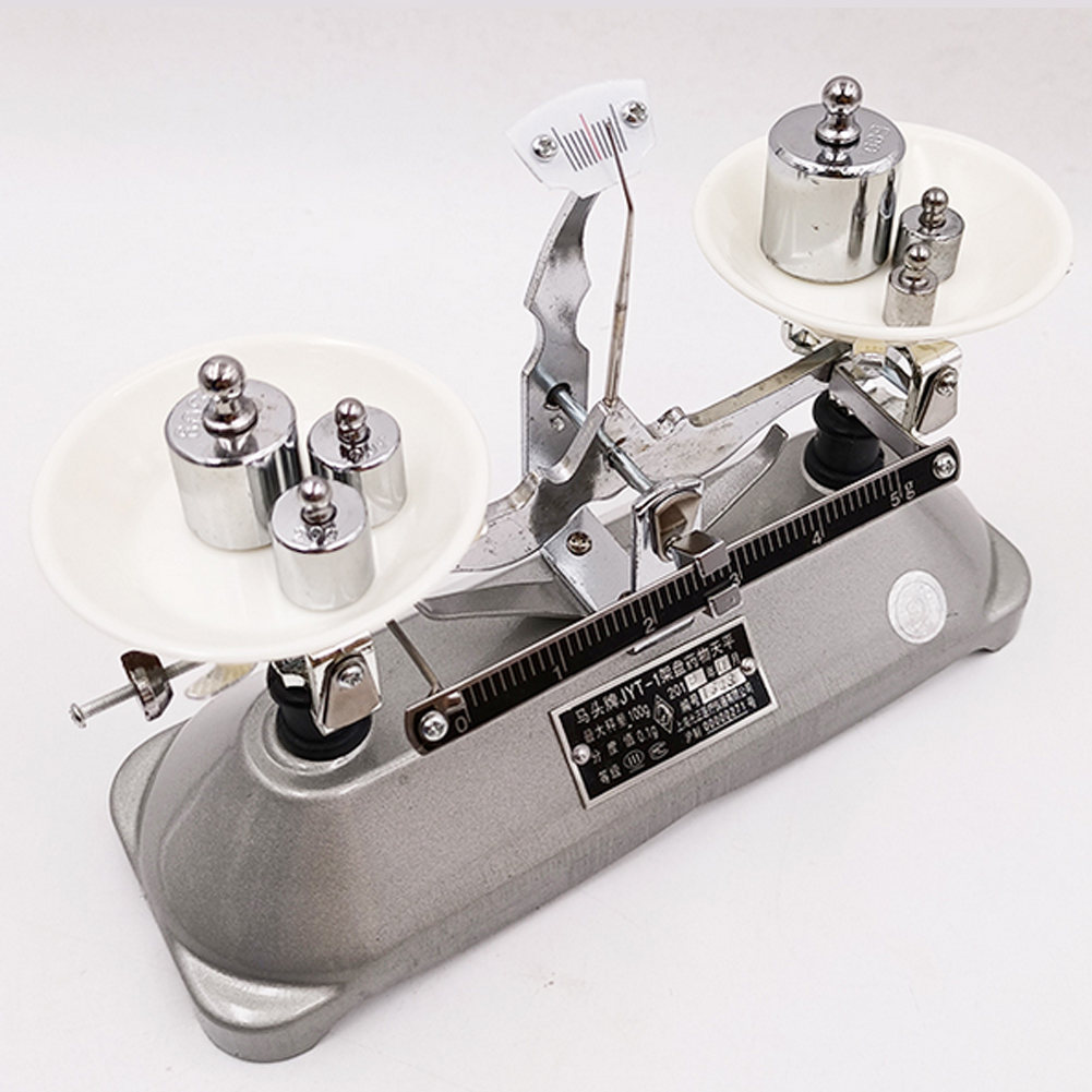 ADAMAS BETA Rack Balance Pharmaceutical Mechanical Tray Balance 100-5000g Laboratory Teaching Student Scale with Weights Tweezers