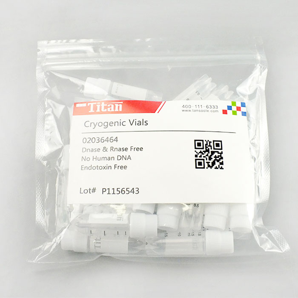 ADAMAS BETA Lab Cryotubes 1.5ml 2.0ml Sterilized CrystalCap SPINE HT Vial Graduated PP Self-Standing Cryovials