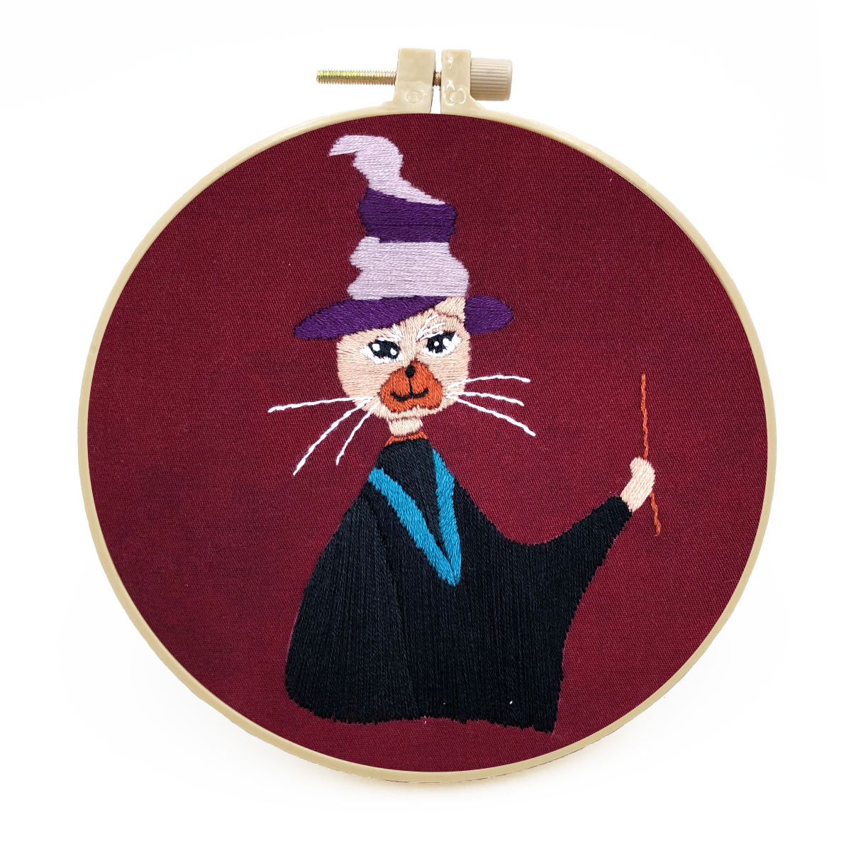 DIY Handmade Embroidery Craft Cross stitch kit Beginner  -Cat Pattern