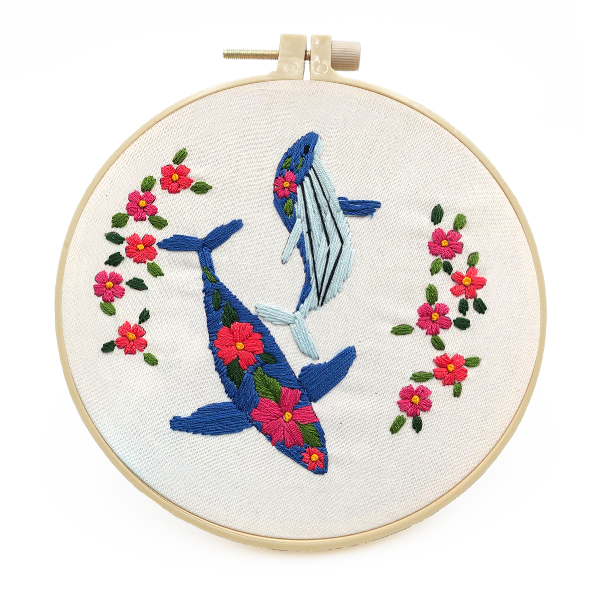 DIY Handmade Embroidery Craft Cross stitch kit Beginner  -Dolphin Pattern
