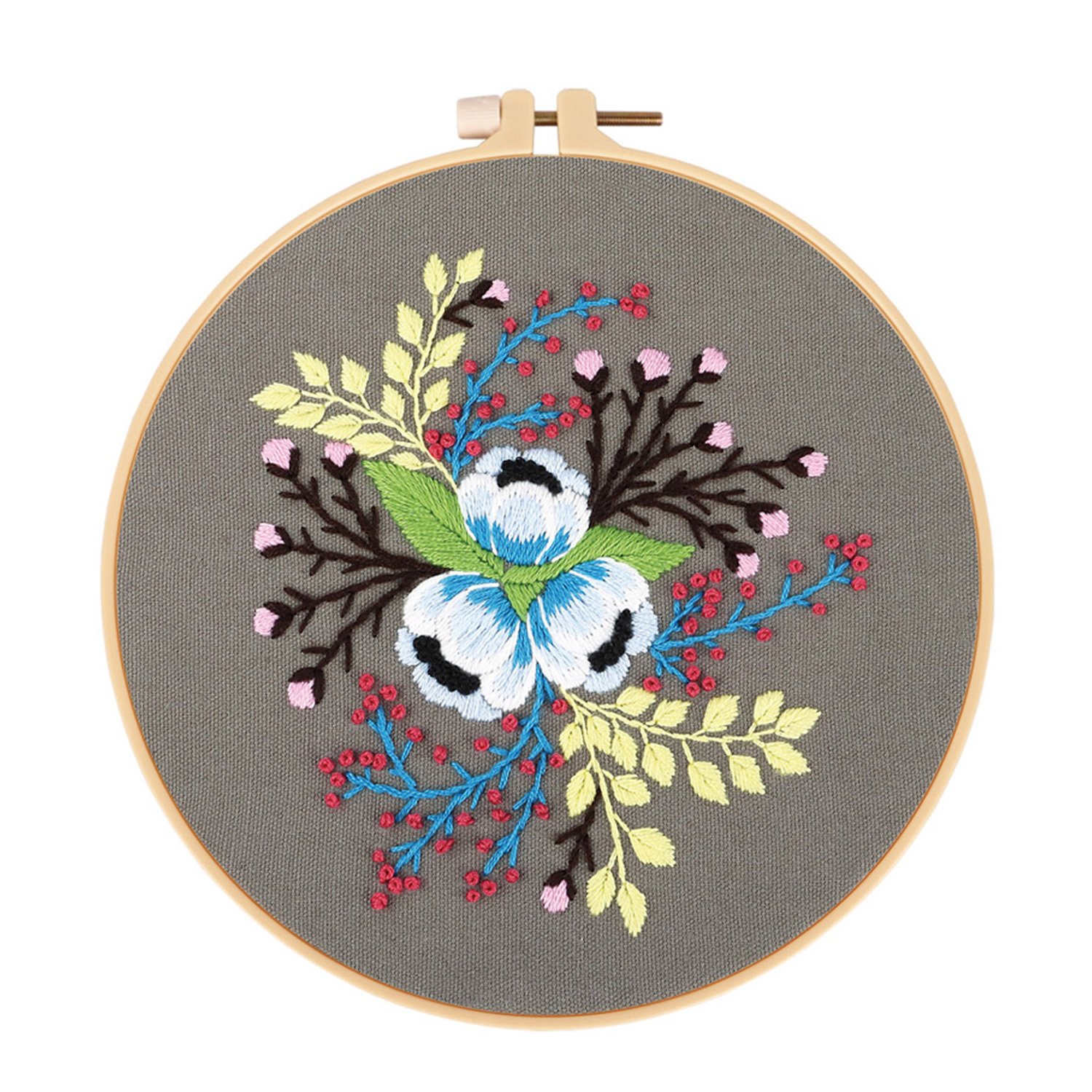 DIY Handmade Embroidery Cross stitch kit - Retro Exquisite Bouquet Pattern