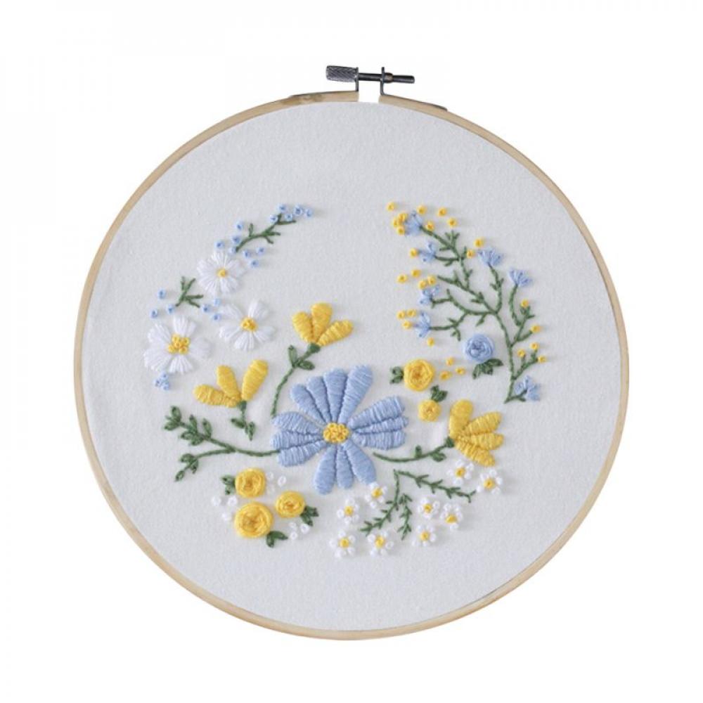 Embroidery Kits Cross stitch kits for Adult Beginner - Elegant Little Flower Pattern