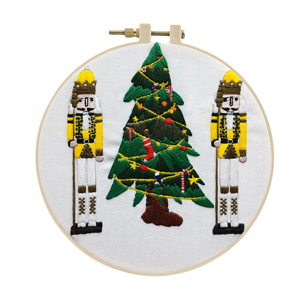 Christmas Embroidery Kits Cross stitch kits for Adult Beginner - Christmas Soldiers Pattern