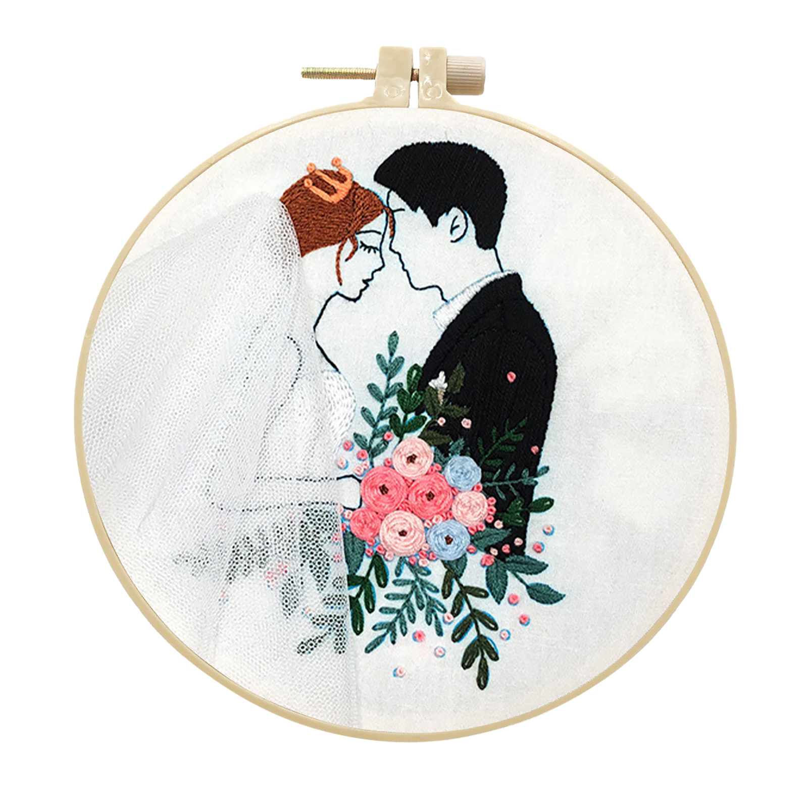 DIY Handmade Embroidery Kit Craft Cross Stitch Kits For Beginner - Marriage Pattern