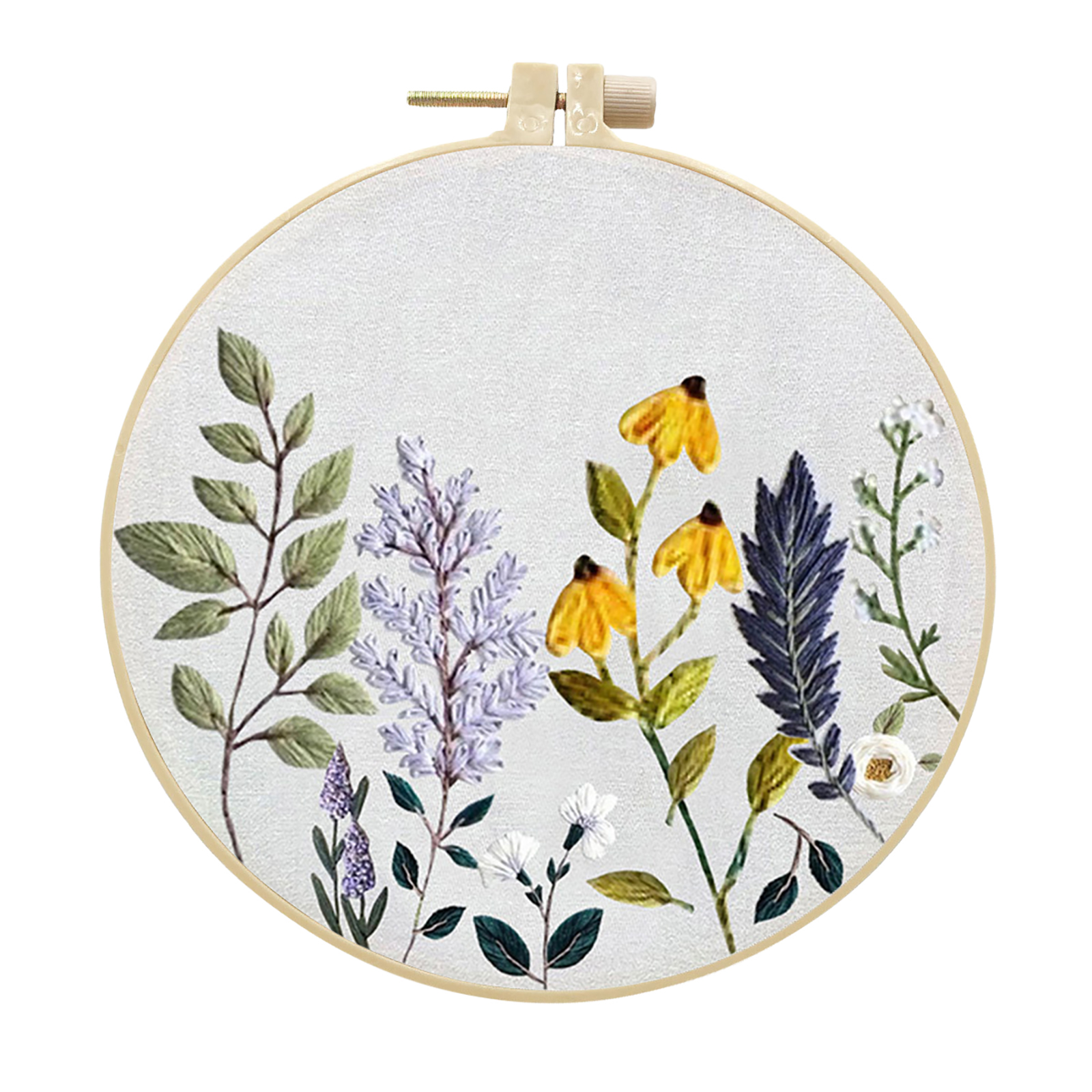 Embroidery Kits Cross stitch kits for Adult Beginner - Fresh Wildflowers Pattern