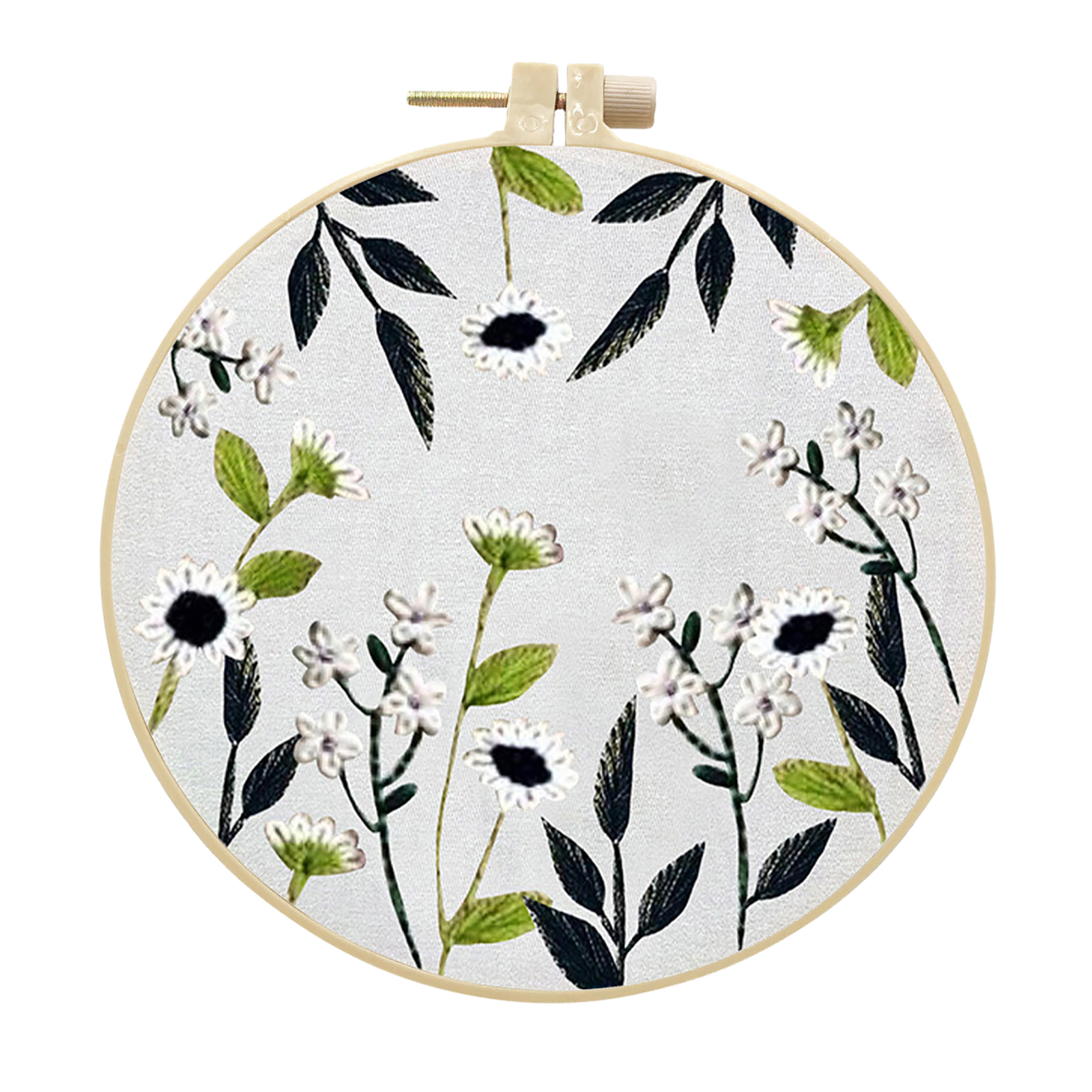 Embroidery Kits Cross stitch kits for Adult Beginner - Wild Chrysanthemum Pattern