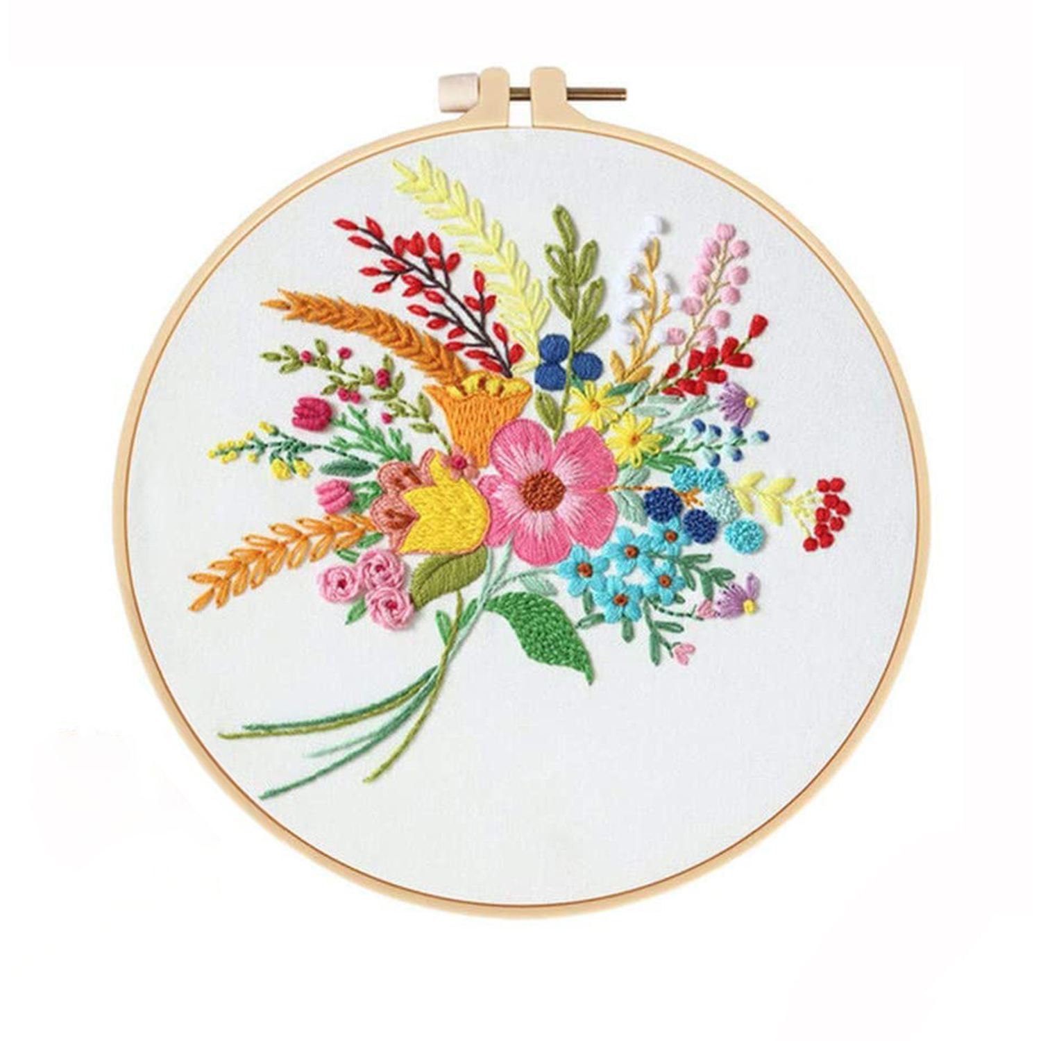 Handmade Embroidery Kit Craft Cross stitch kits beginner - Bouquet Pattern