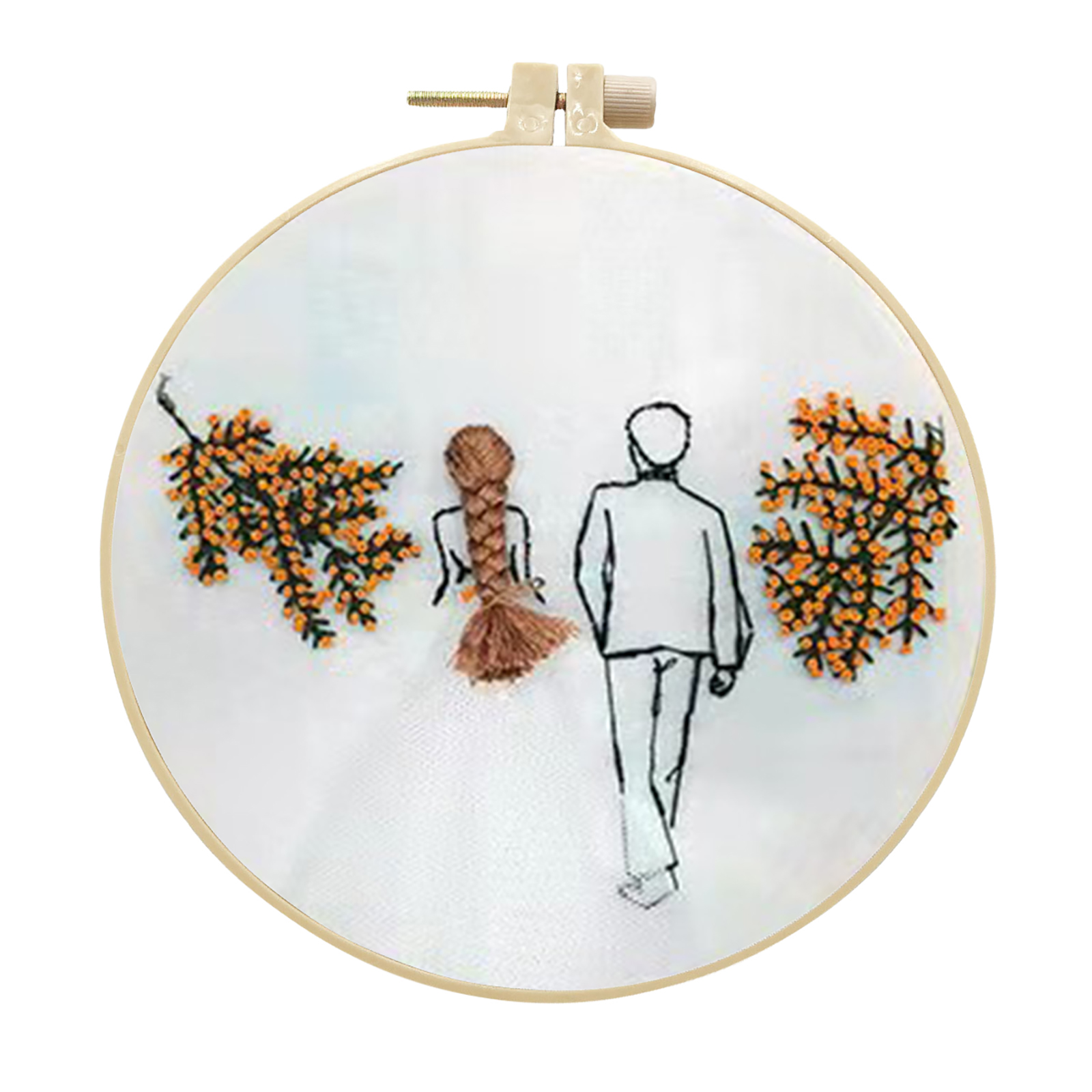 DIY Handmade Embroidery Kit Craft Cross Stitch Kits For Beginner - Romantic Weddings Pattern